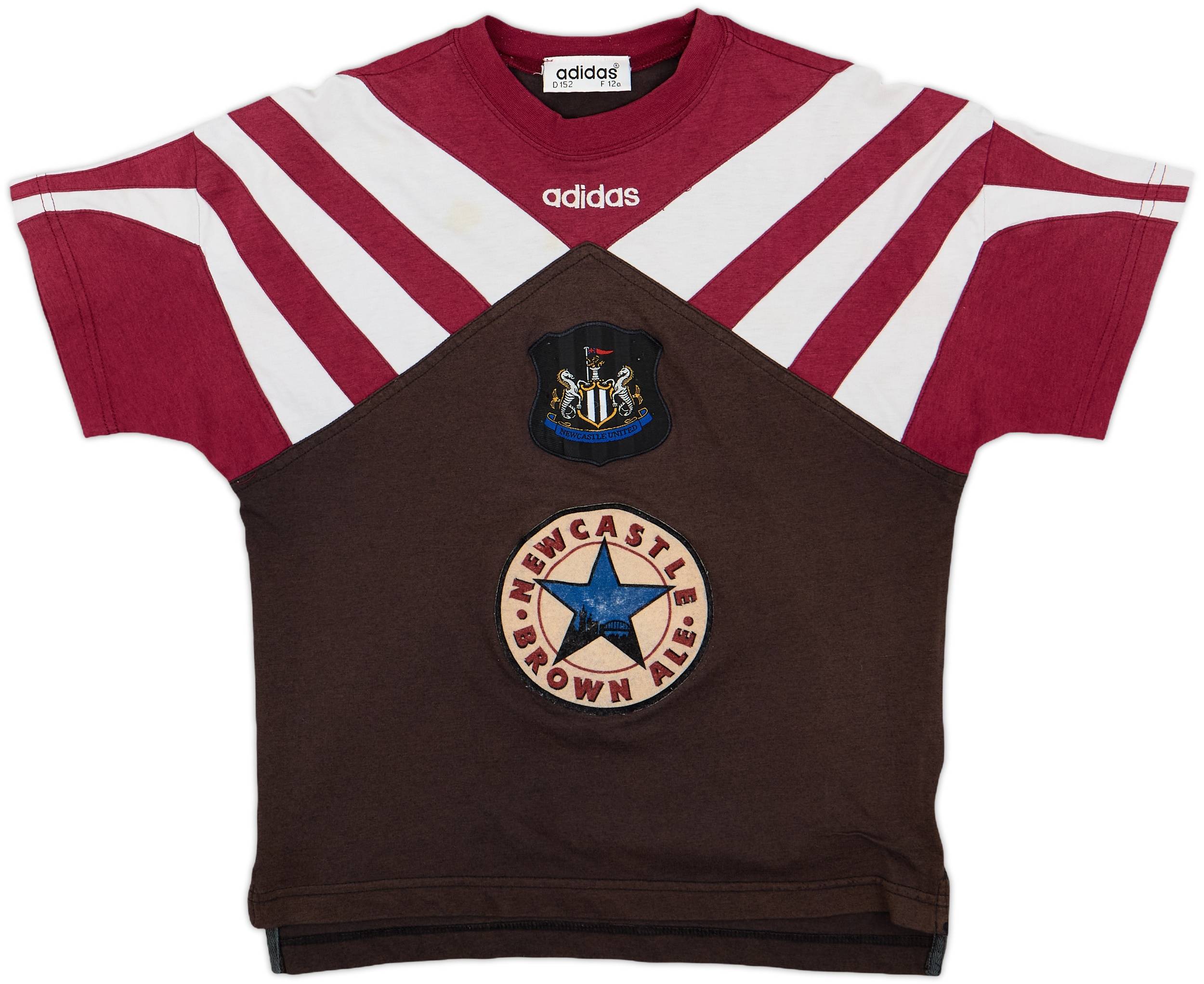 1996-97 Newcastle adidas Training Tee - 5/10 - (M.Boys)