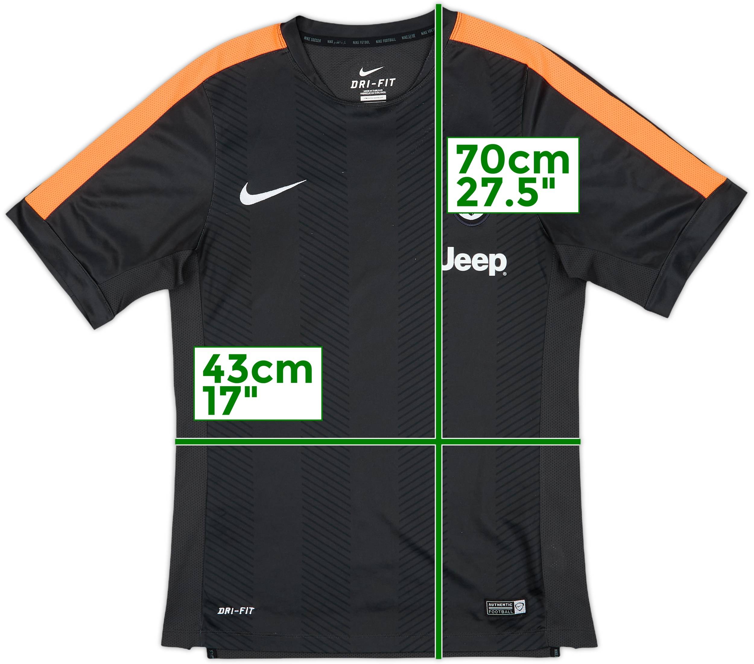 2014-15 Juventus adidas Training Shirt - 7/10 - (S)