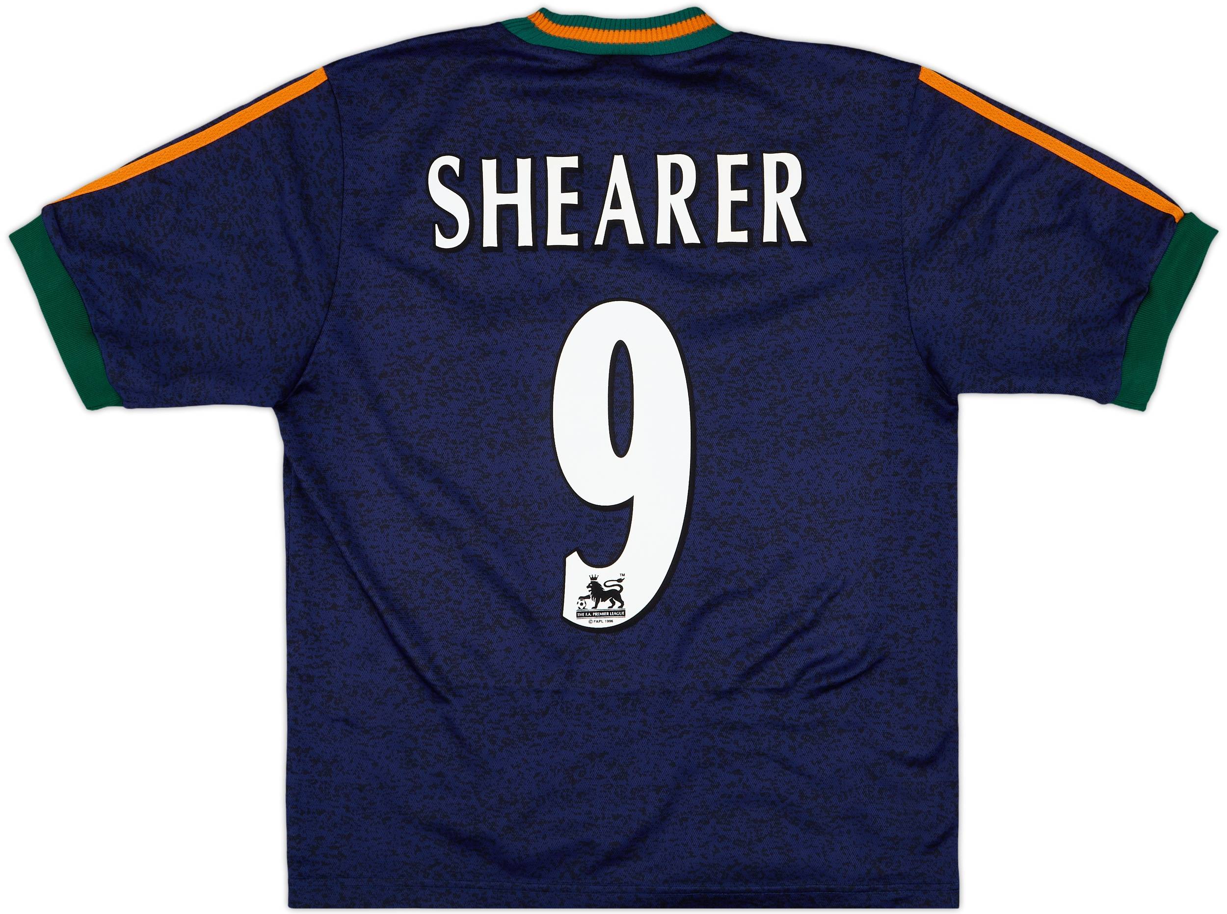 【希少レア】97/98 Newcastle United サッカーシャツ 1997-98 Newcastle Away Shirt Shearer #9 - 8/10 - (S)