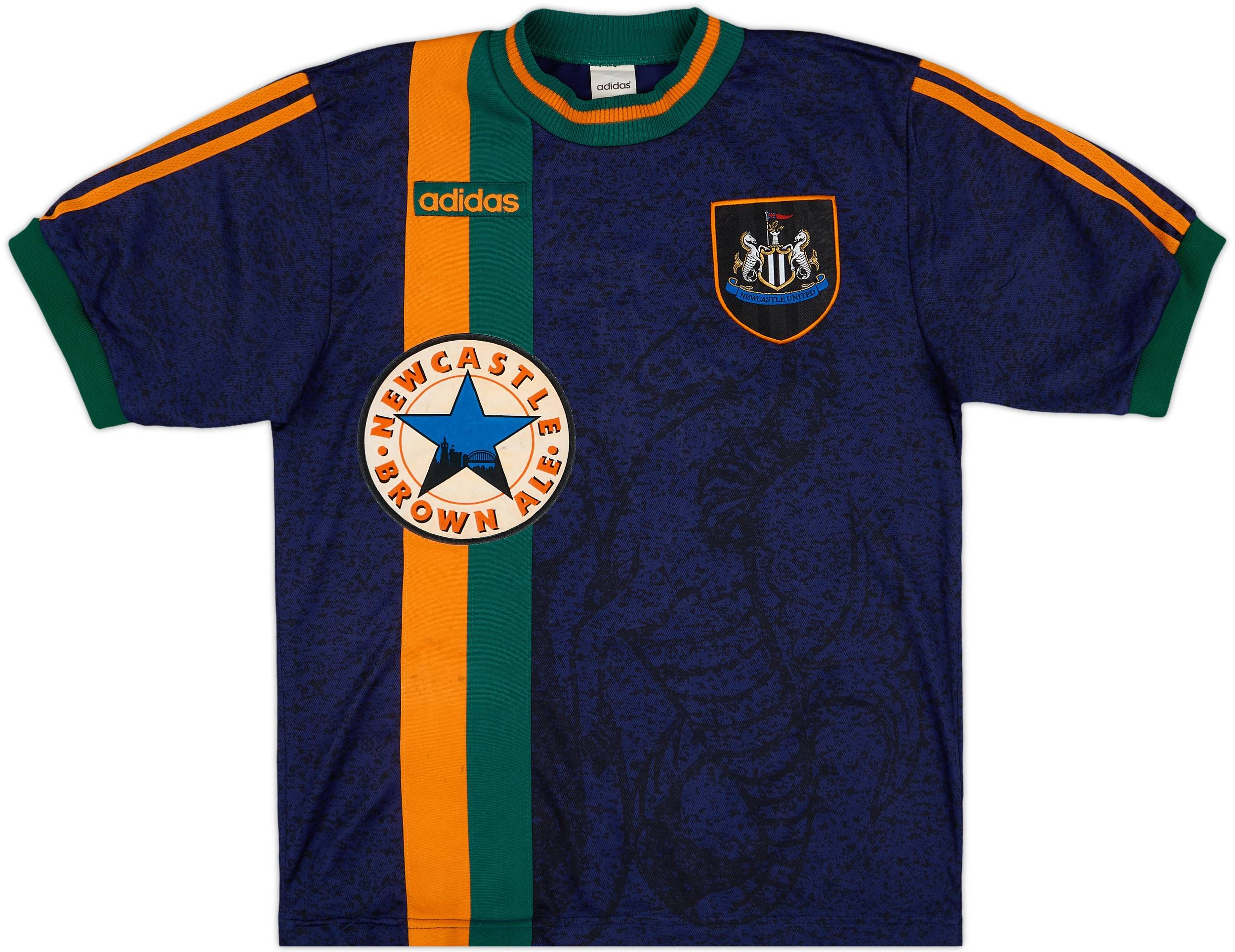 1997-98 Newcastle Away Shirt Shearer #9 - 8/10 - (S)