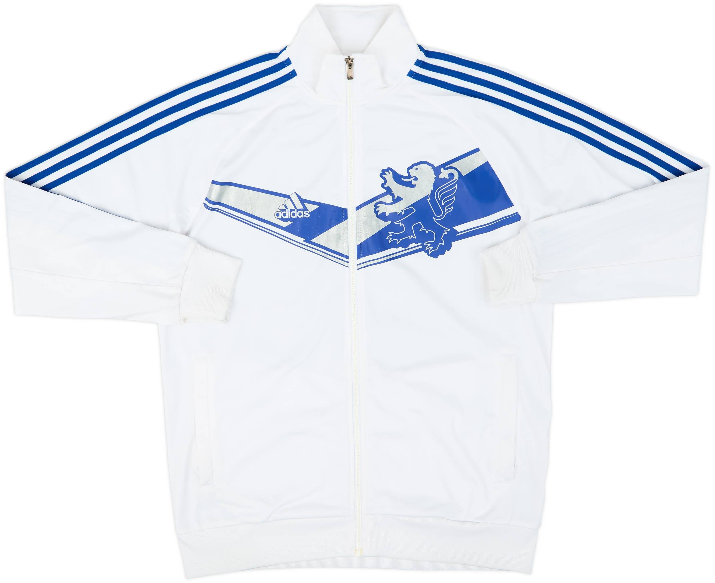 2012-13 Lyon adidas Track Jacket - 8/10 - (L)