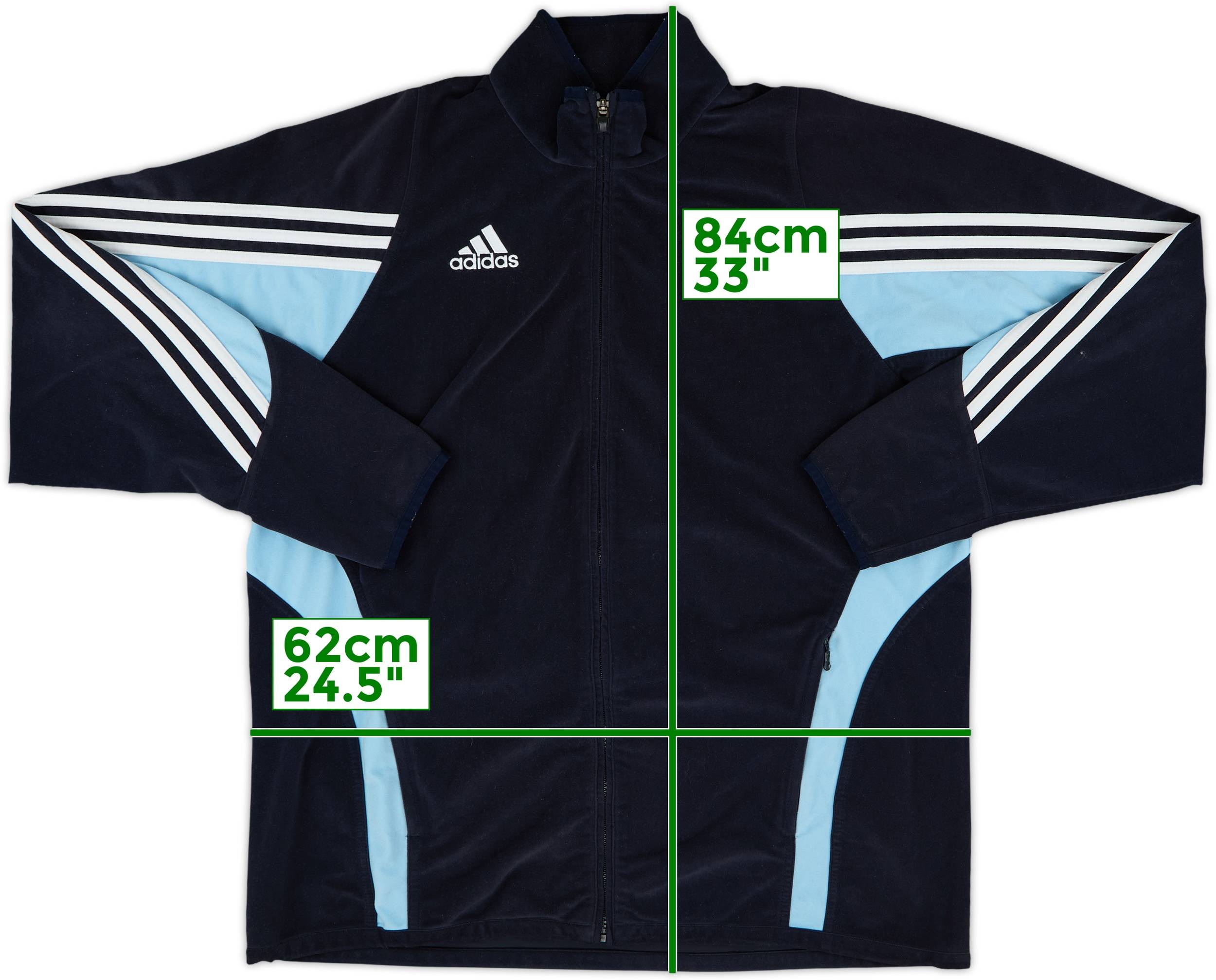 【ADIDAS/アディダス】 REAL MADRID TRACK ジャケット 2003-04 Real Madrid adidas Track Jacket - 8/10 - (L)