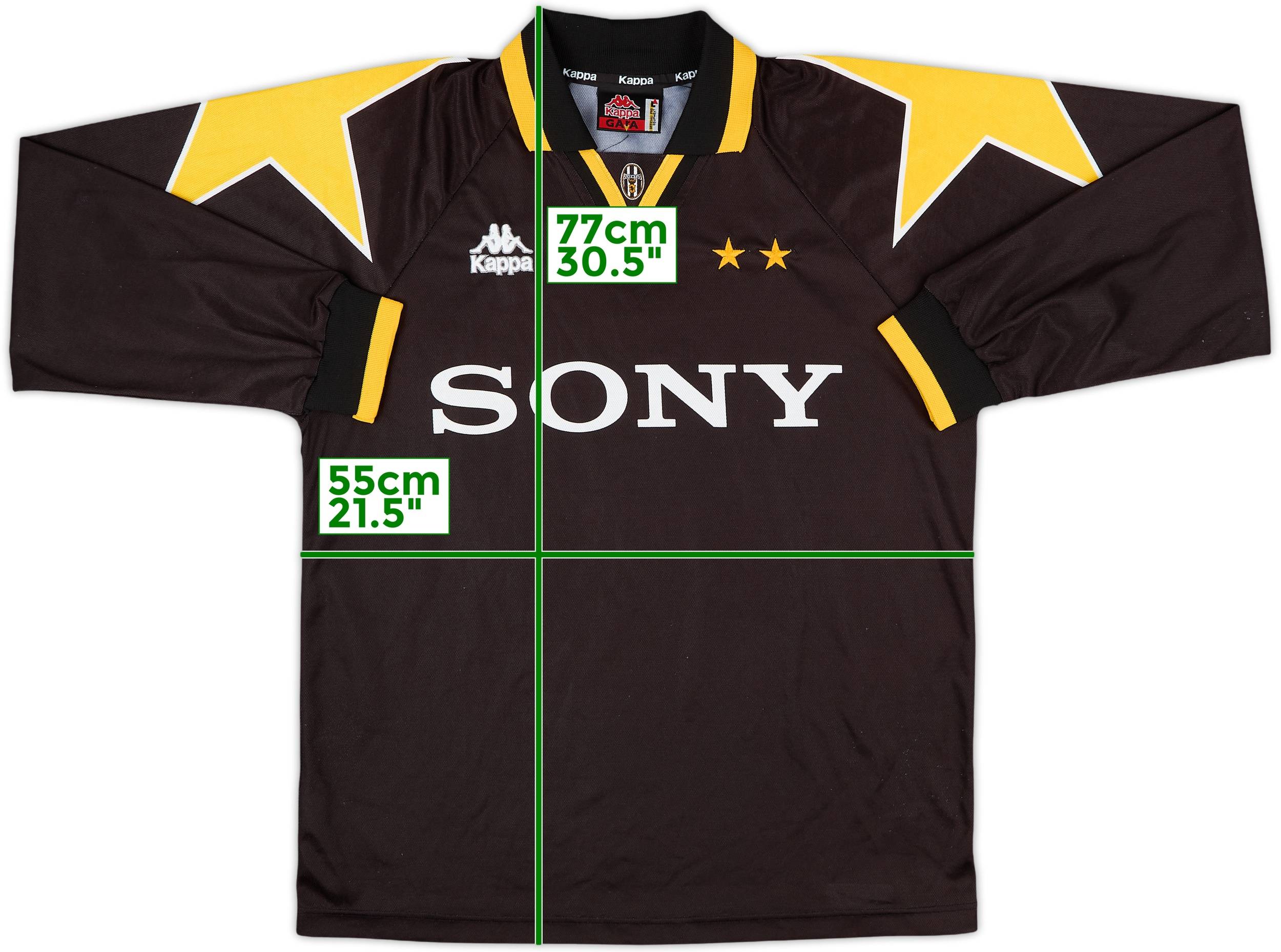 1995-96 Juventus Third L/S Shirt - 9/10 - (L)