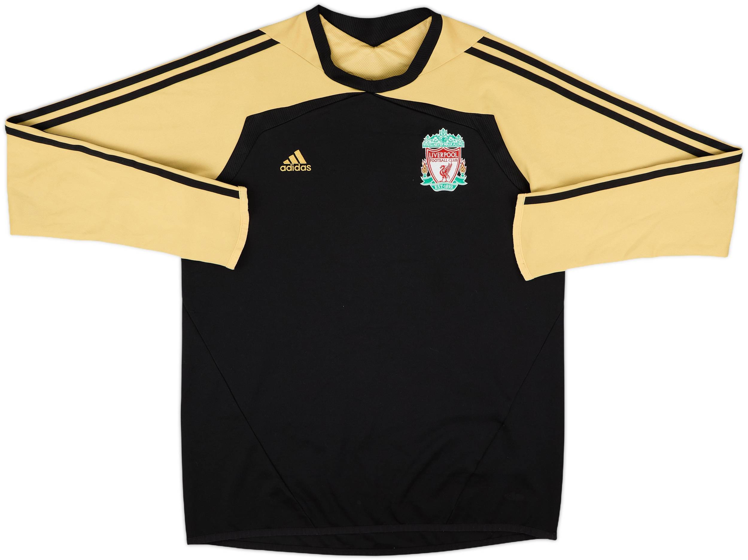 2008-09 Liverpool adidas Sweat Top - 8/10 - (M)