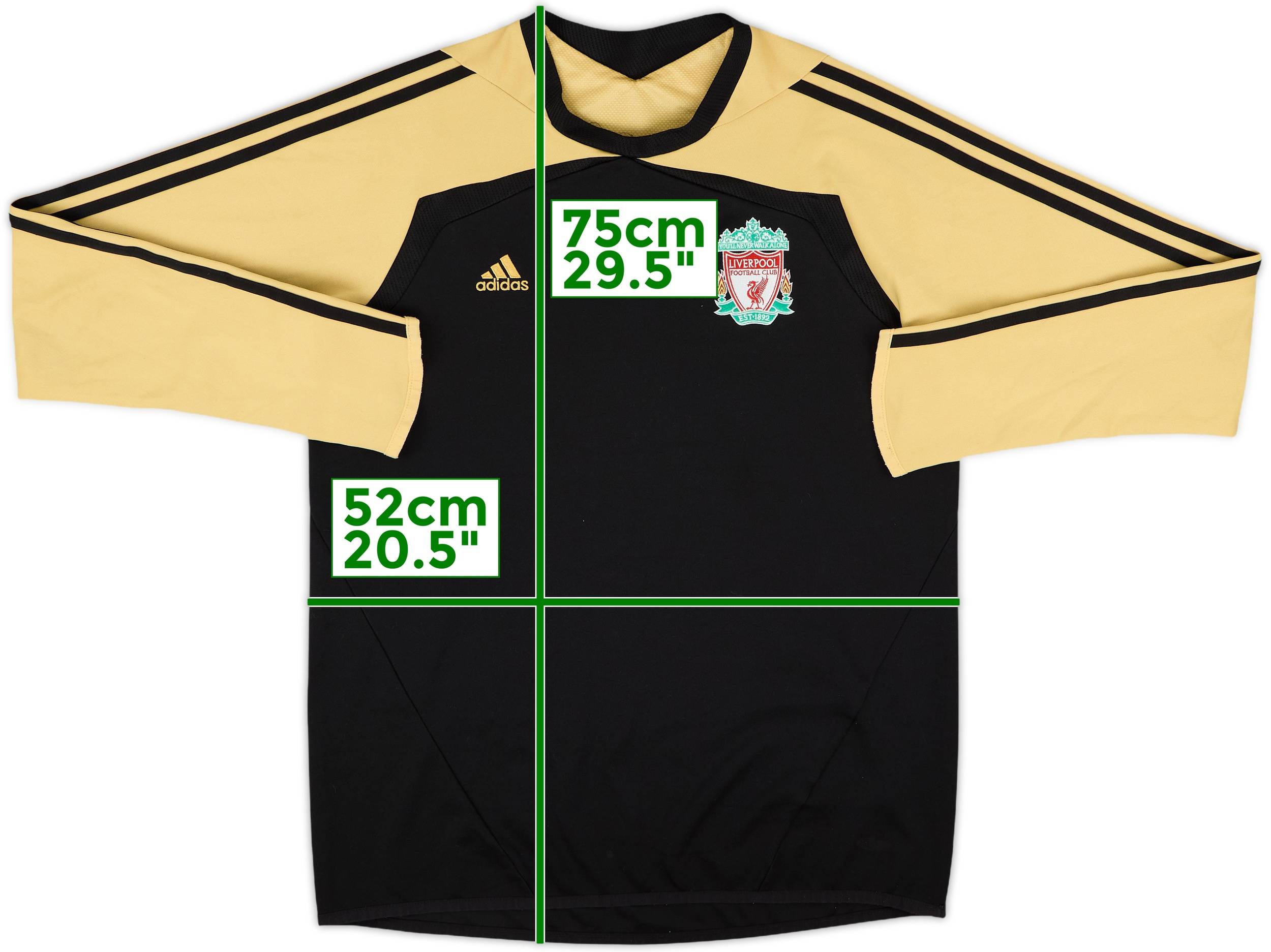 2008-09 Liverpool adidas Sweat Top - 8/10 - (M)