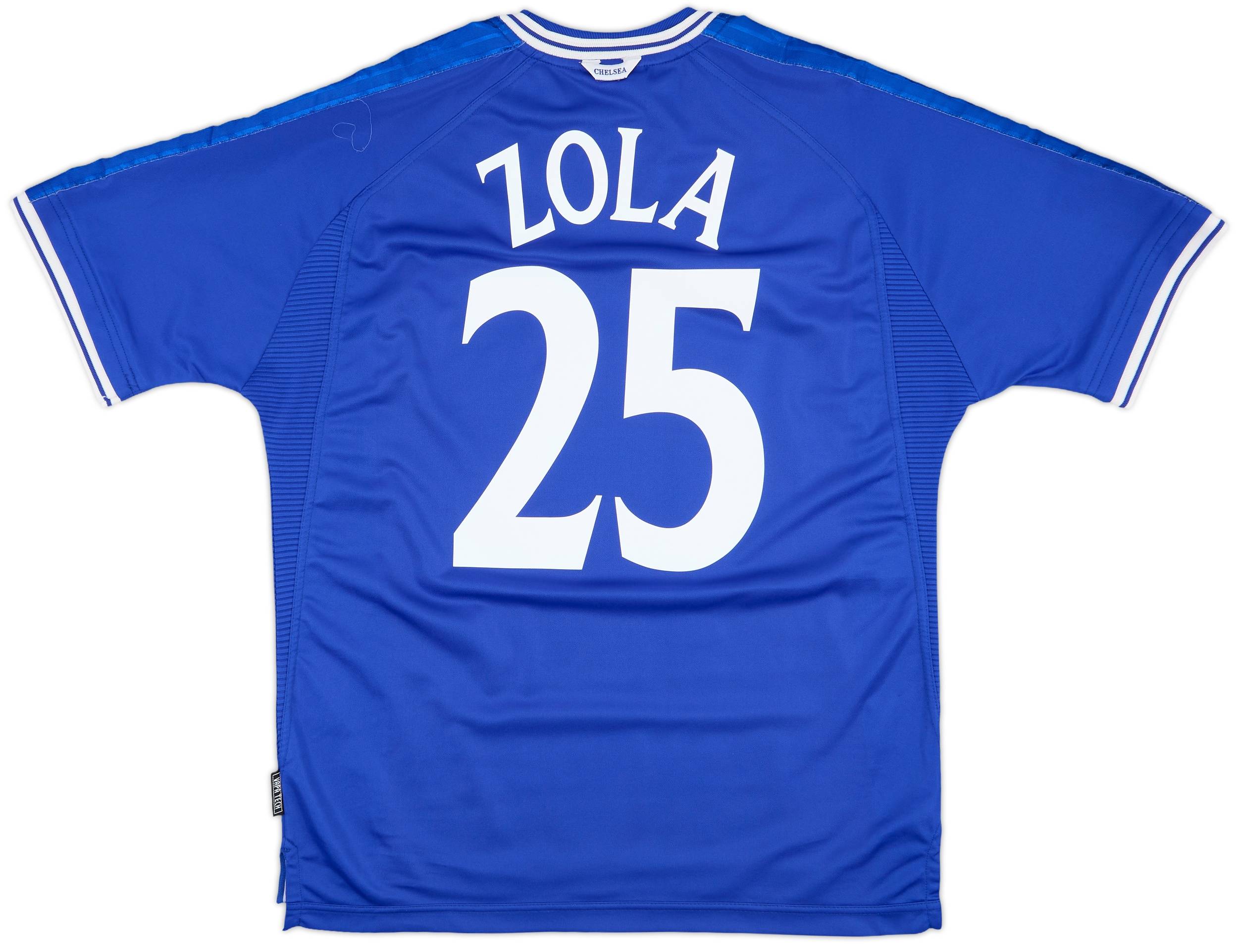 1999-01 Chelsea Home Shirt Zola #25 - 8/10 - (L)