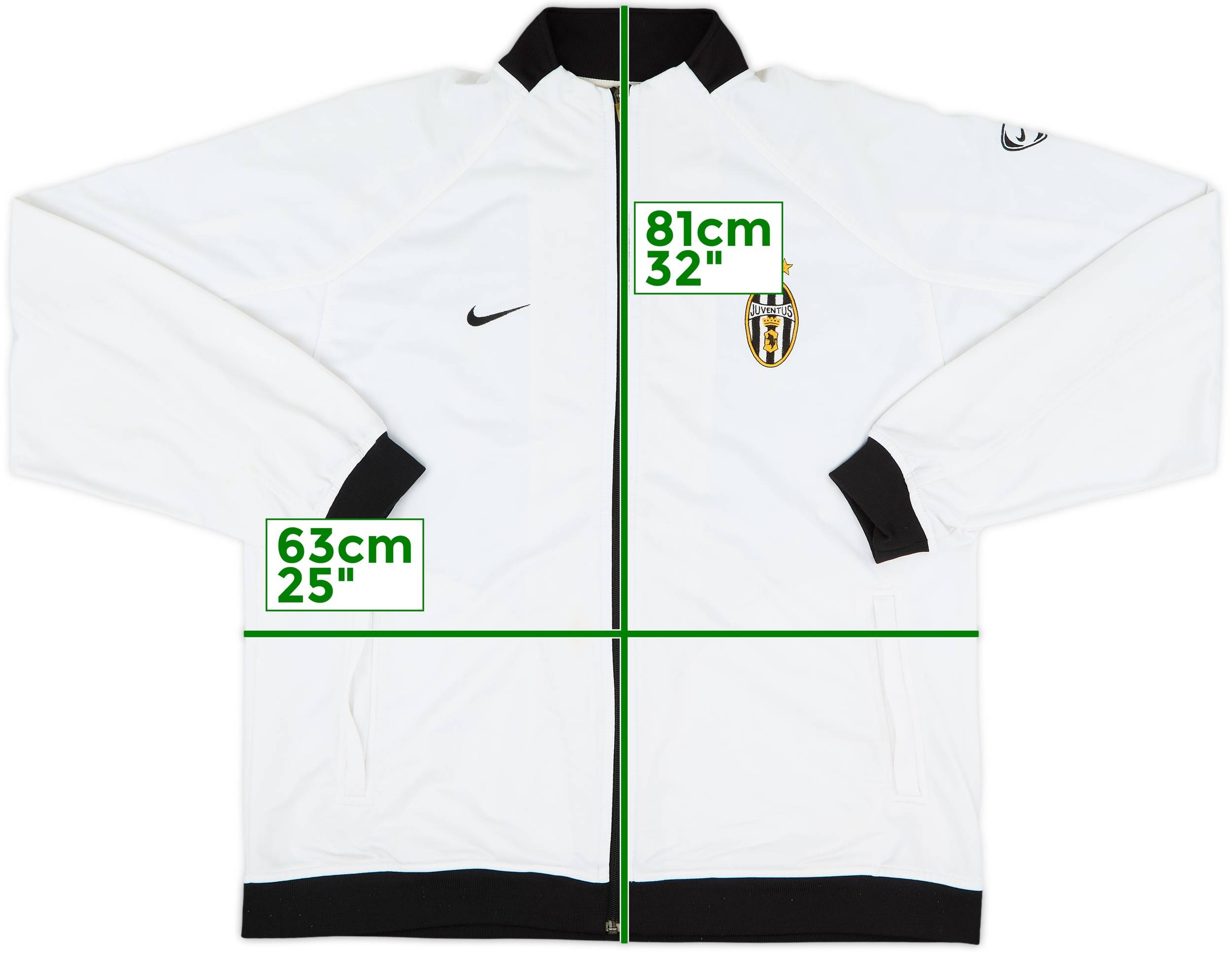 名作 希少 アーカイブ 2003-04 Juventus Nike Jacket 2003-04 Juventus Nike Track Jacket - 7/10 - (XL)