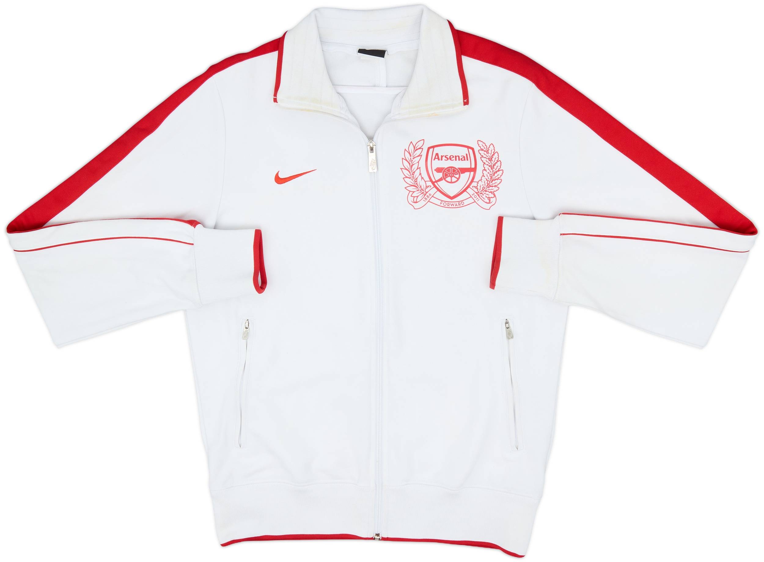 2011-12 Arsenal Nike Track Jacket - 6/10 - (S)