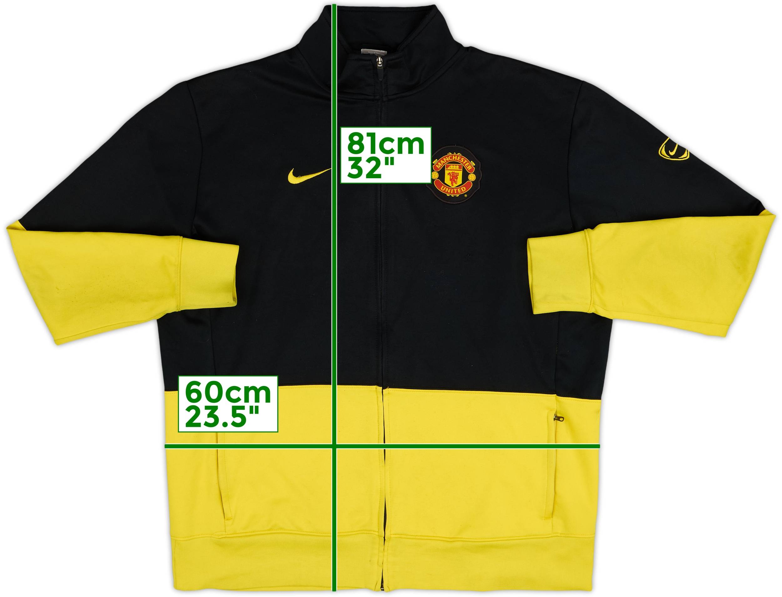 希少✨NIKE × MANCHESTER UNITED track jacket 2013-14 Manchester United Nike Track Jacket - 9/10 - (M)