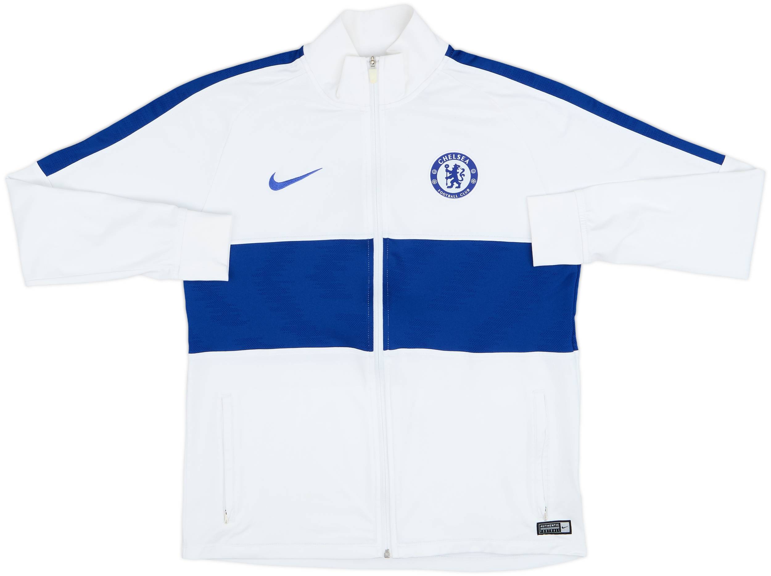 米さま美品 NIKE Track jacket Chelsea FC Nike Chelsea FC Trim Full Zip Track Jacket Blue White Men's