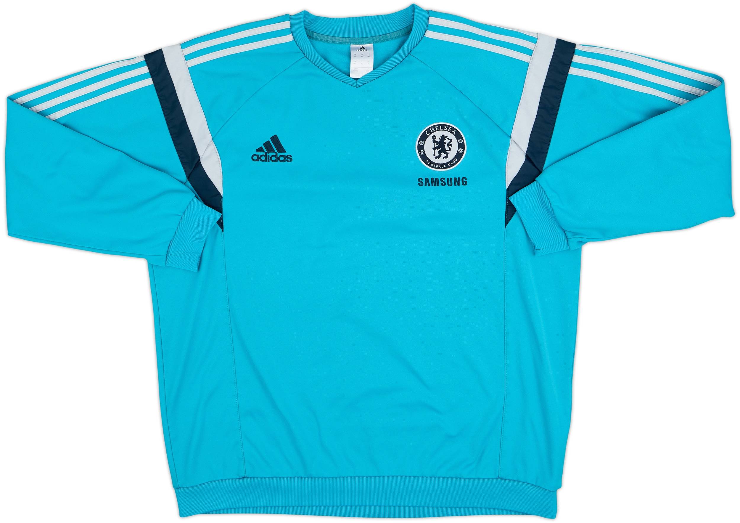 2014-15 Chelsea adidas Sweat Top - 8/10 - (XL)
