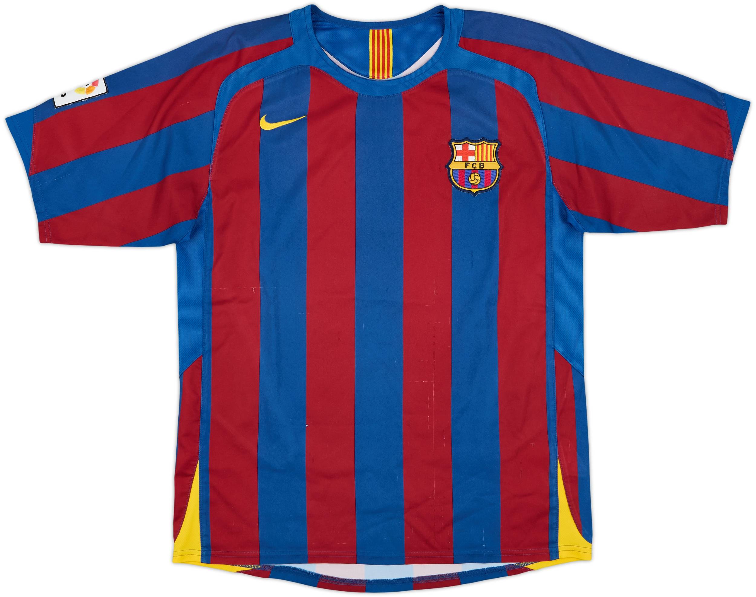 2005-06 Barcelona Home Shirt Messi #30 - 8/10 - (S)