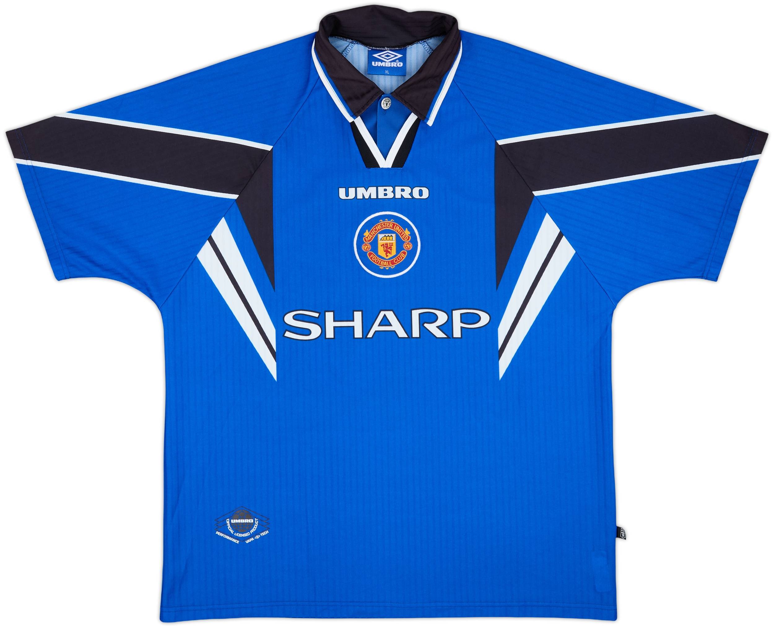 1996-98 Manchester United Third Shirt Beckham #10 - 10/10 - (XL)