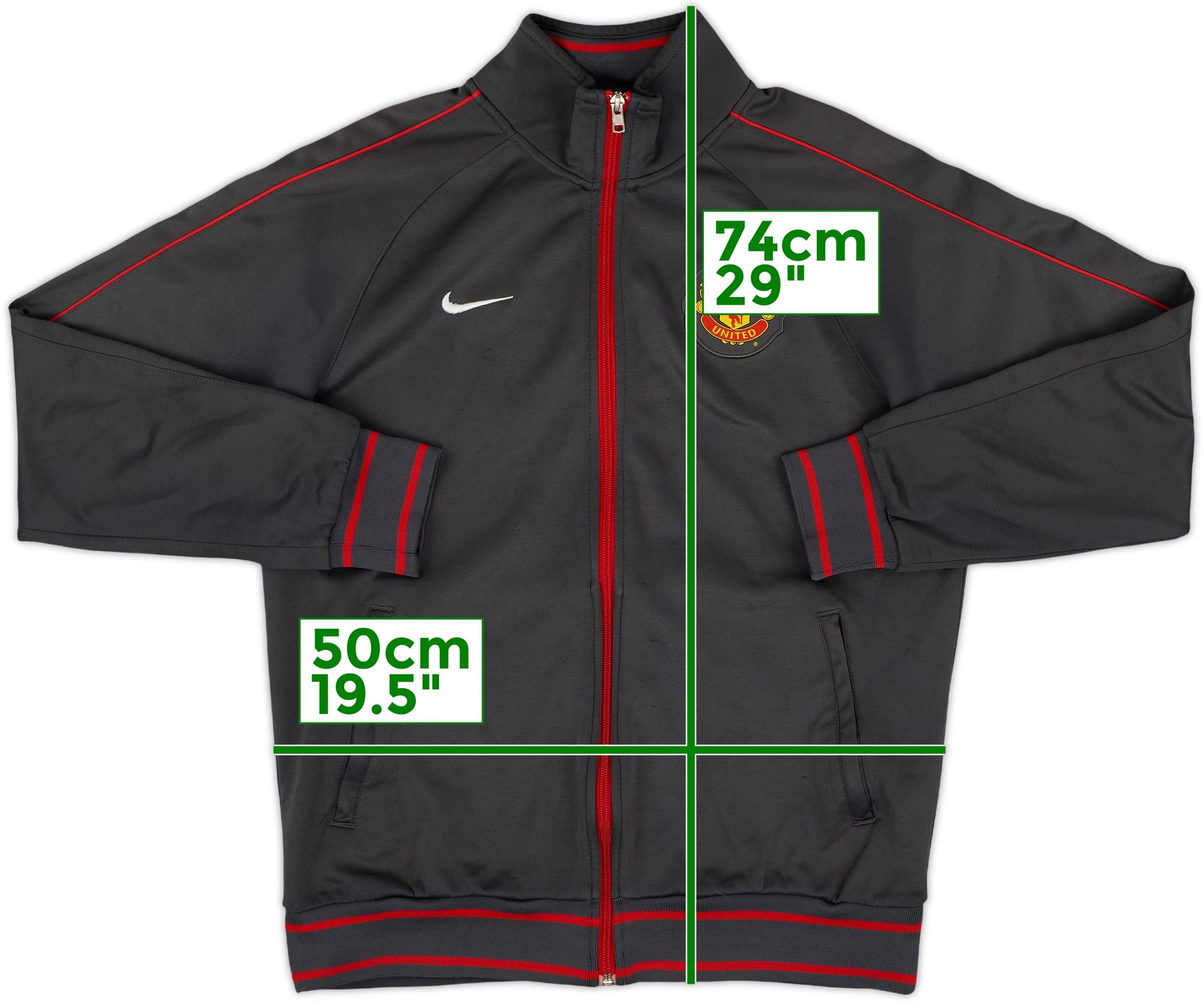 UK2 2010-11 Manchester United Nike Track Jacket - 8/10 - (M)