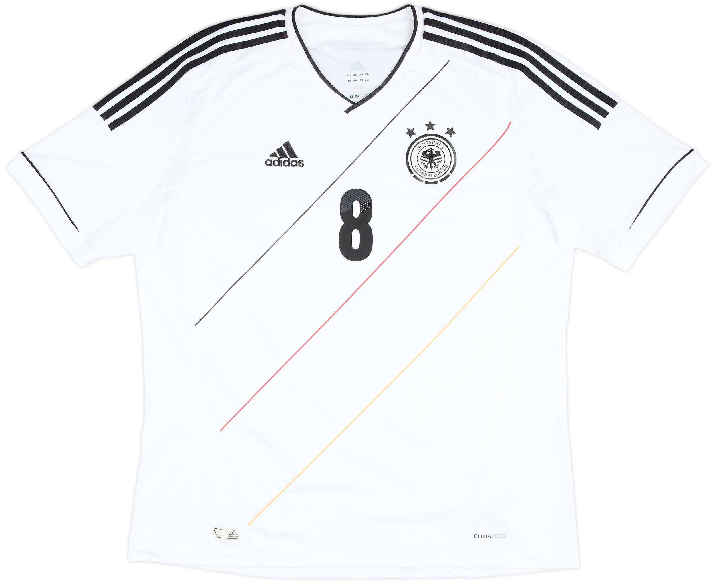 2012-13 Germany Home Shirt Ozil #8