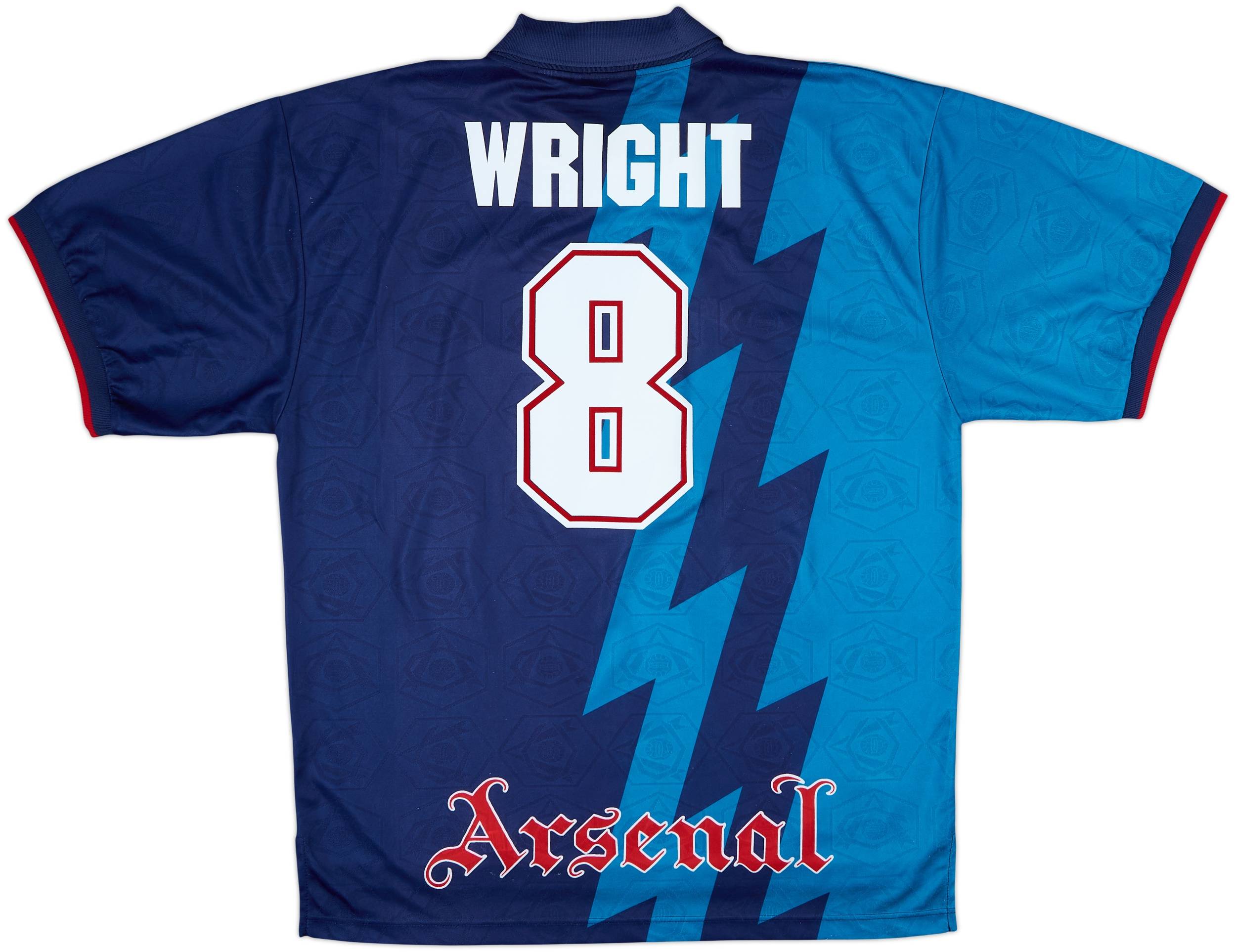 1995-96 Arsenal Away Shirt Wright #8 - 8/10 - (XXL)