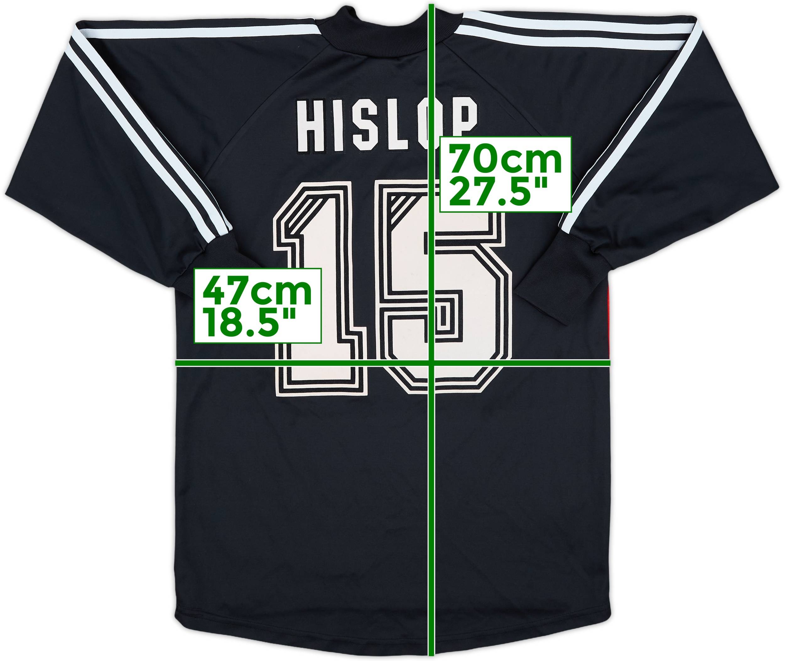 1996-97 Newcastle GK Shirt Hislop #15 - 8/10 - (Y)