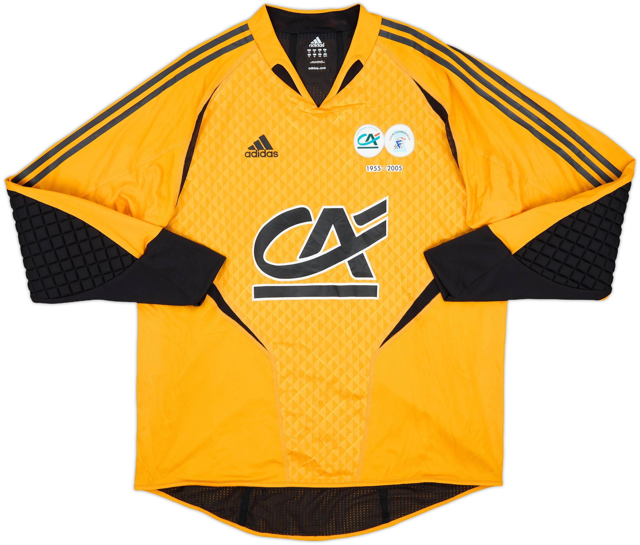 2004-05 Coupe de France Player Issue GK Shirt #16 - 9/10 - (XL)