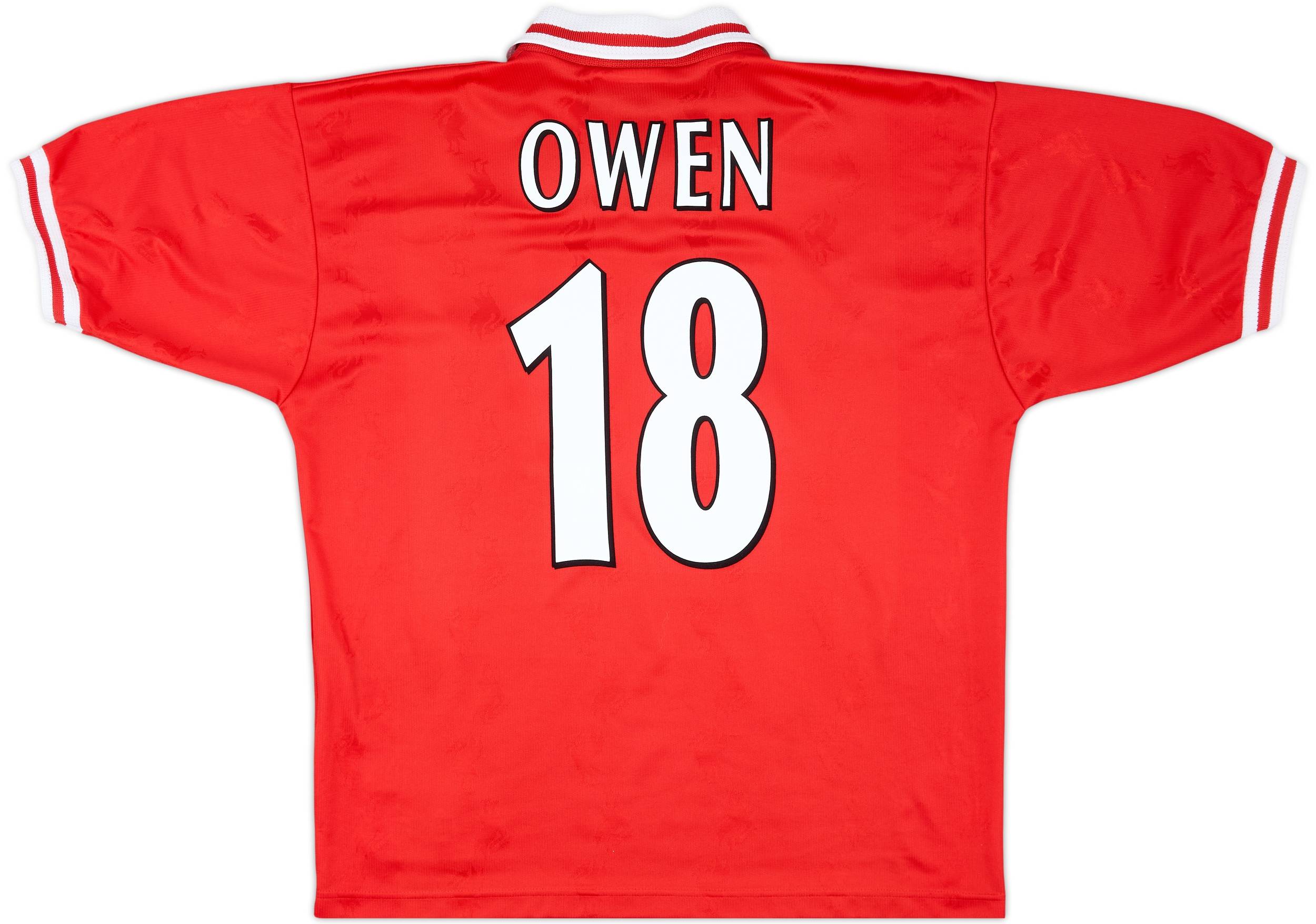 【希少】リバプールヴィンテージユニフォーム 97/98 アウェイOWEN #10 希少】リバプールヴィンテージユニフォーム 97/98 アウェイOWEN #10