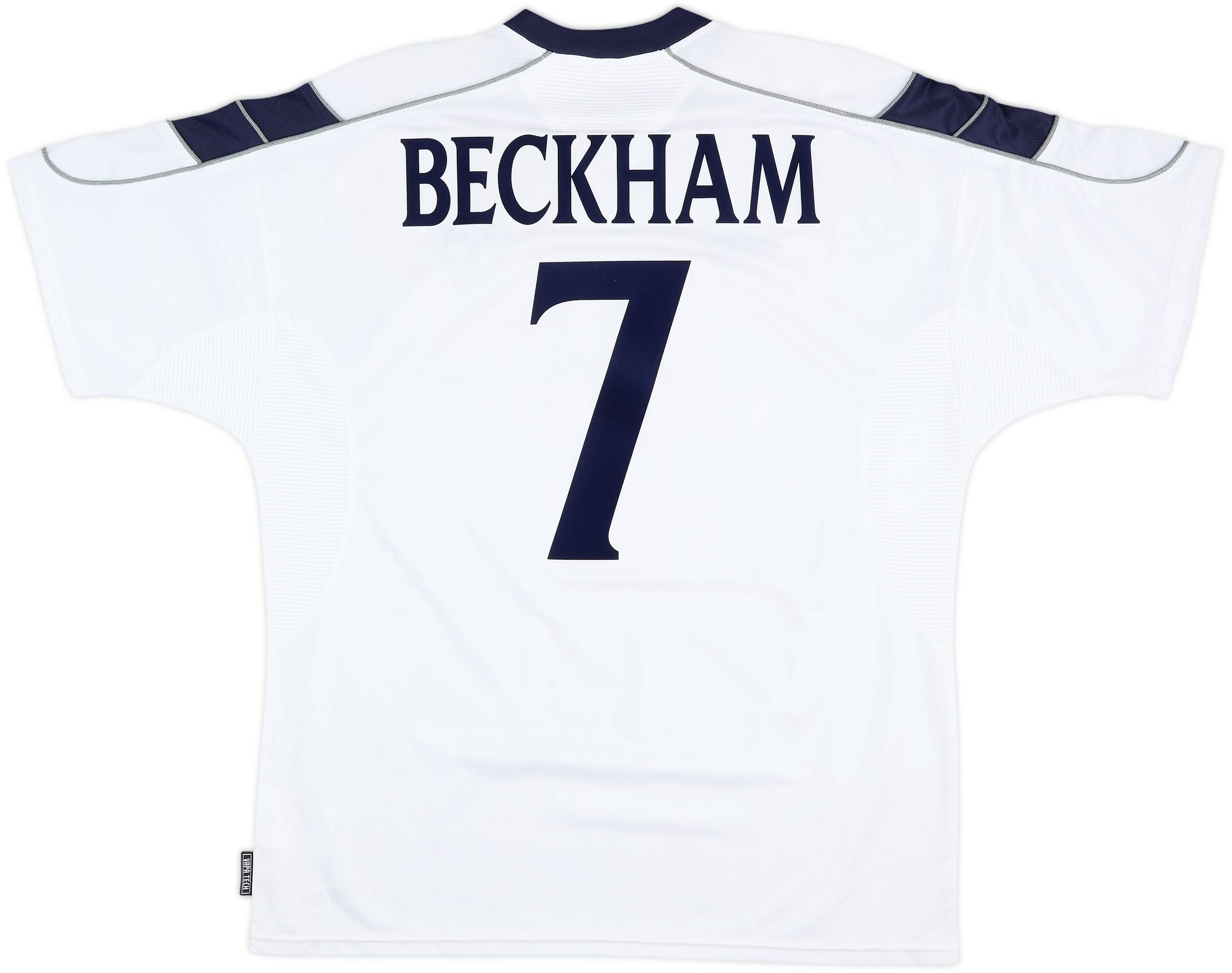 2000-01 Manchester United Away Shirt Beckham #7 - 8/10 - (XL)