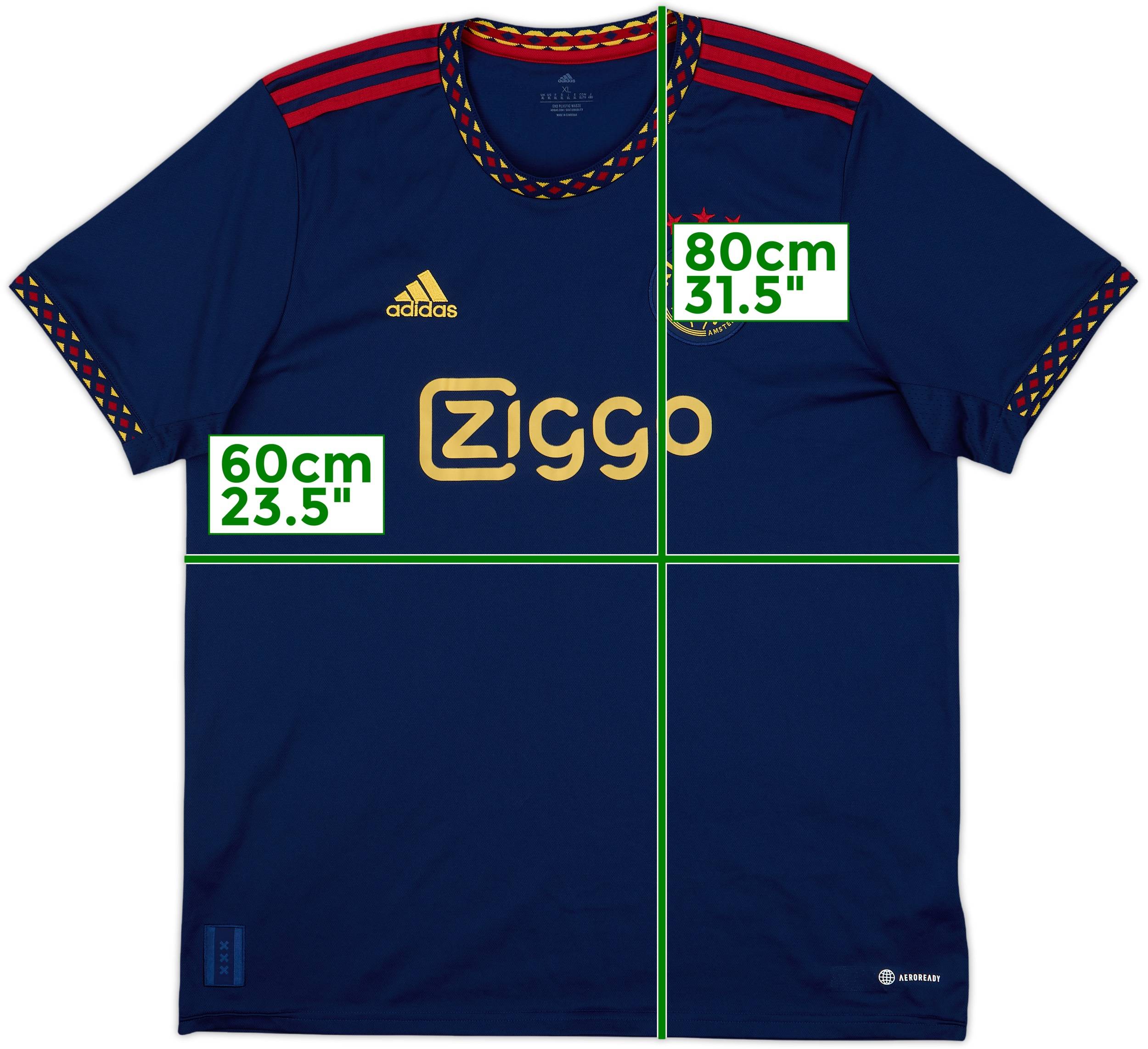2022-23 Ajax Away Shirt - 9/10 - (XL)