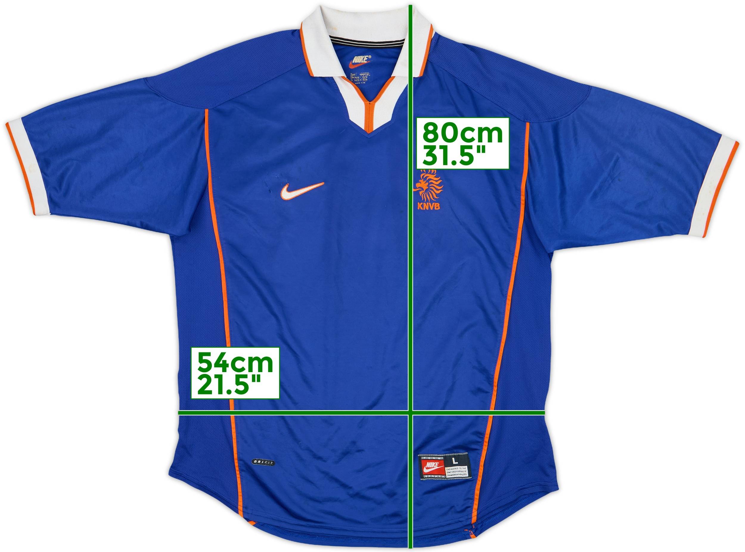 1998-00 Netherlands Away Shirt - 5/10 - (L)