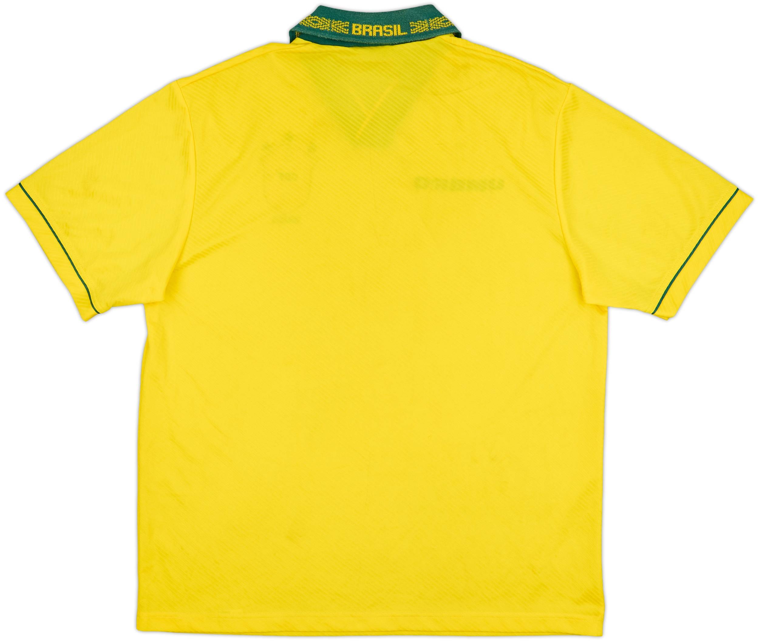1993-94 Brazil Home Shirt - 8/10 - (XL)