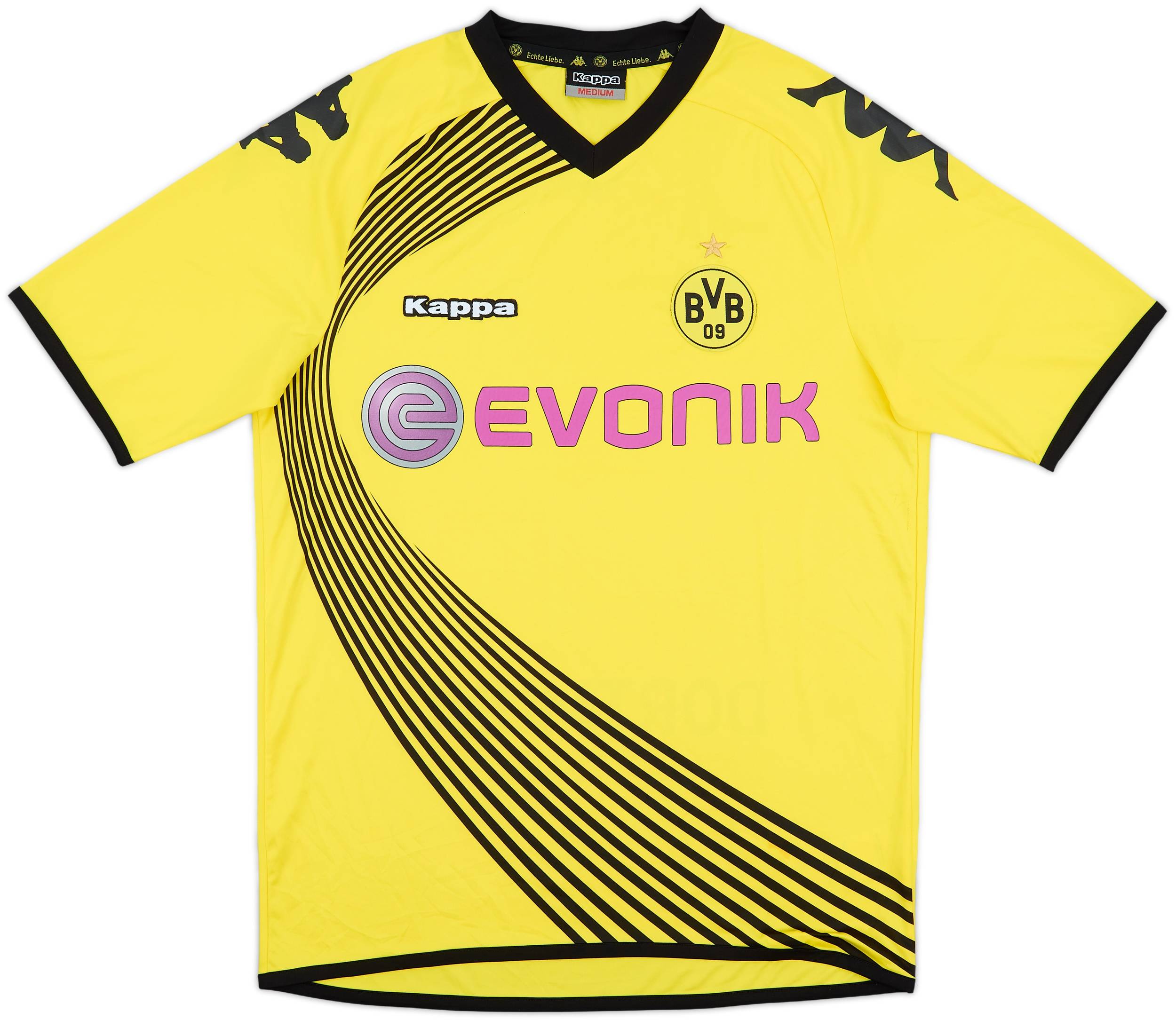 2011-12 Borussia Dortmund European Home Shirt - 10/10 - (M)