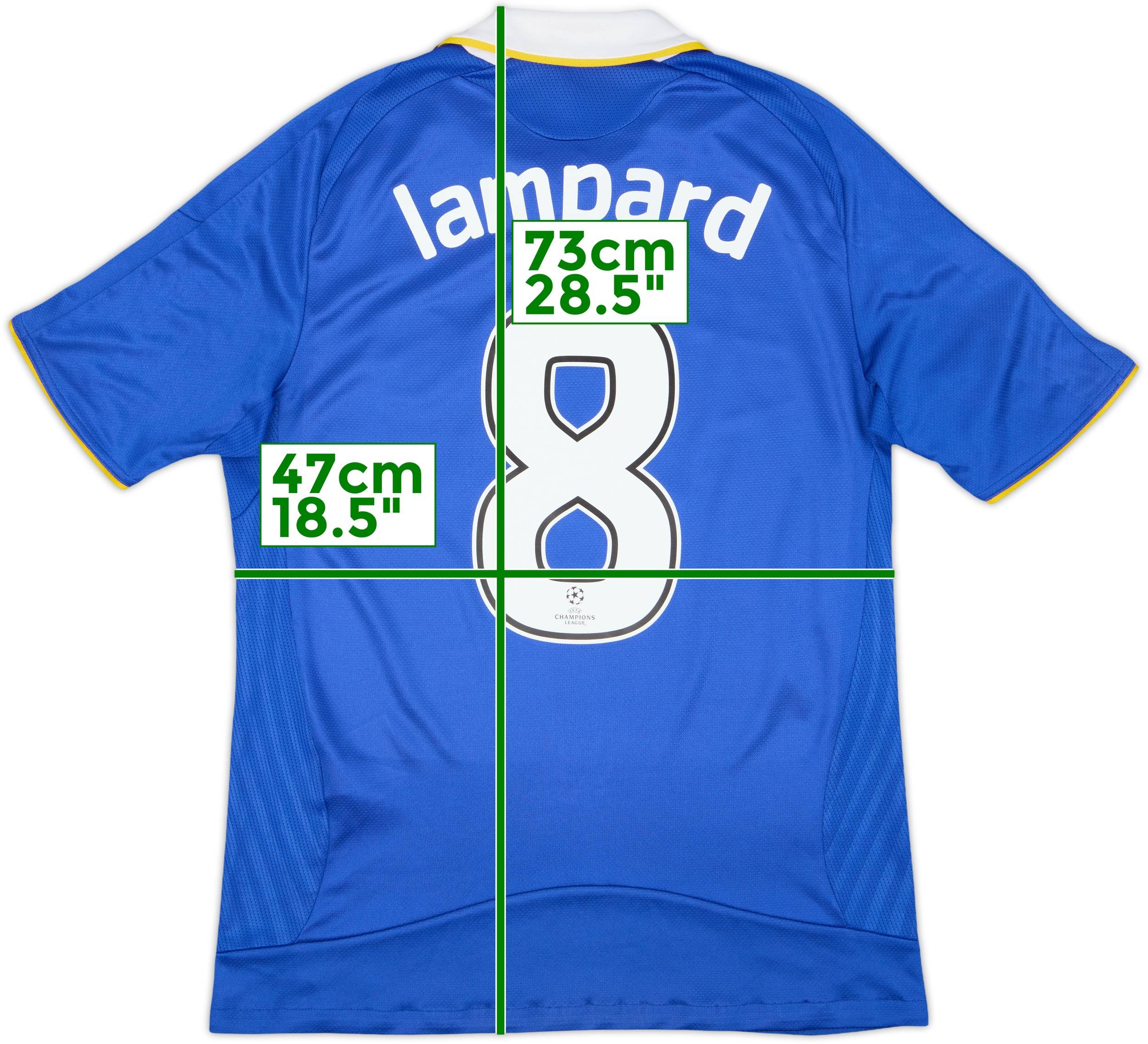 2008-09 Chelsea Home Shirt Lampard #8 - 8/10 - (M)