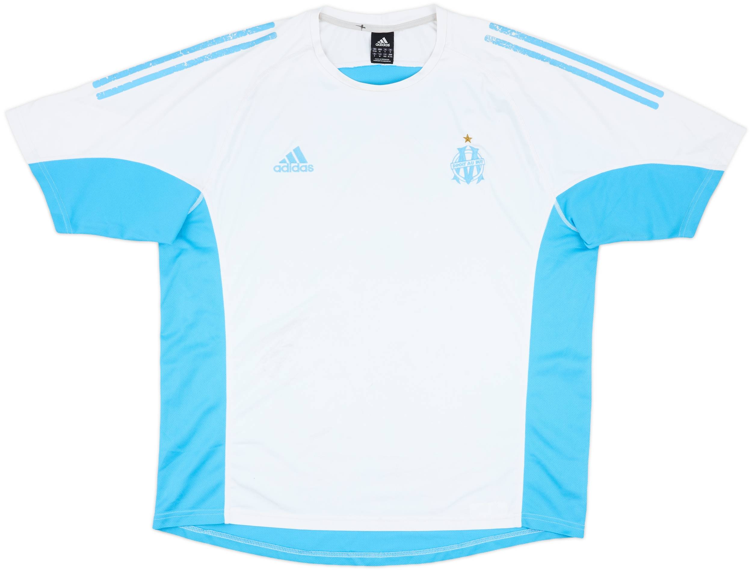 2002-03 Marseille adidas Training Shirt - 5/10 - (XXL)