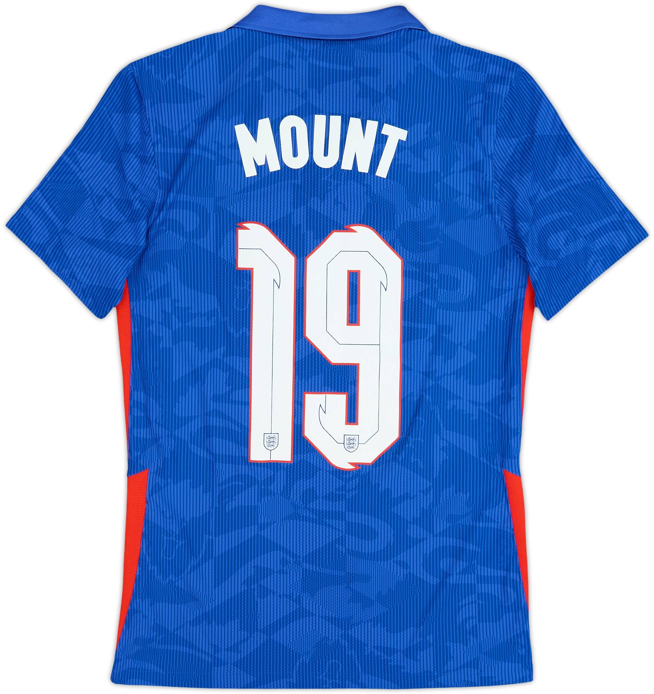 イングランド代表 ナイキ シャツ 19 MOUNT 2020-21 England Authentic Away Shirt Mount #19 - 8/10 - (S)