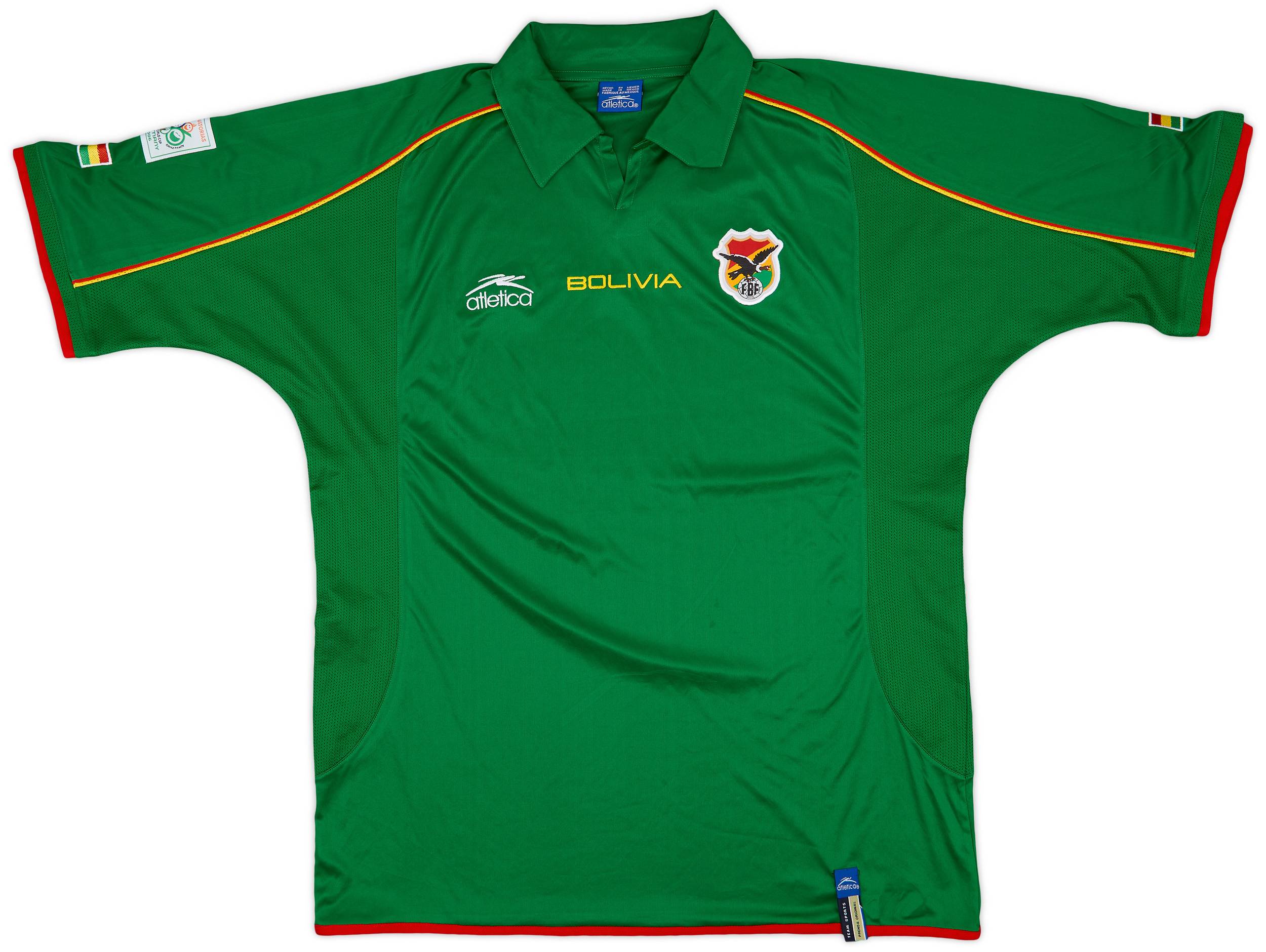 2004 Bolivia Home Shirt - 8/10 - (XL)
