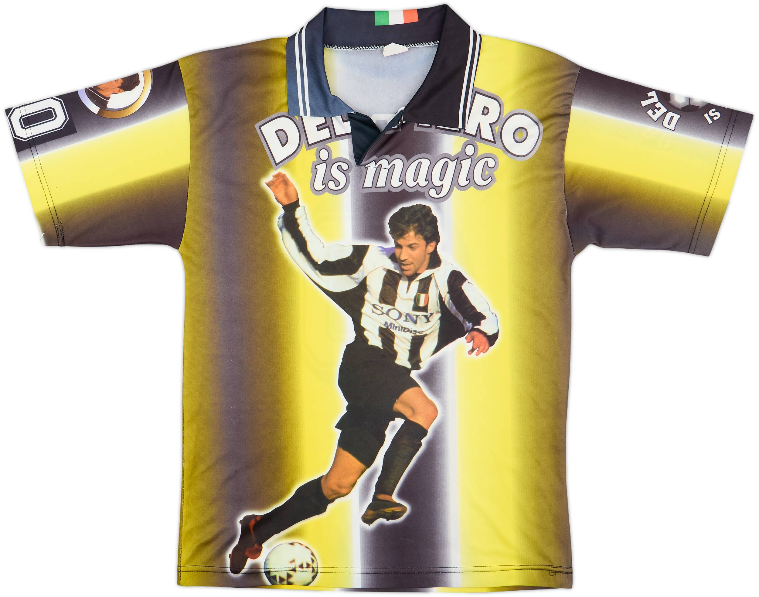 ユベントス DEL PIERO 10 シャツ Mサイズ ユベントス 2002-03 ユニフォーム デルピエロ10 - メルカリ