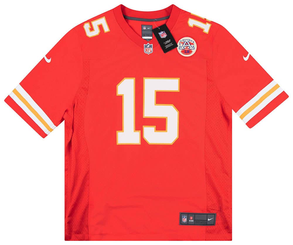 2017 23 Kansas City Chiefs Mahomes 15 Nike Game Home Jersey XL