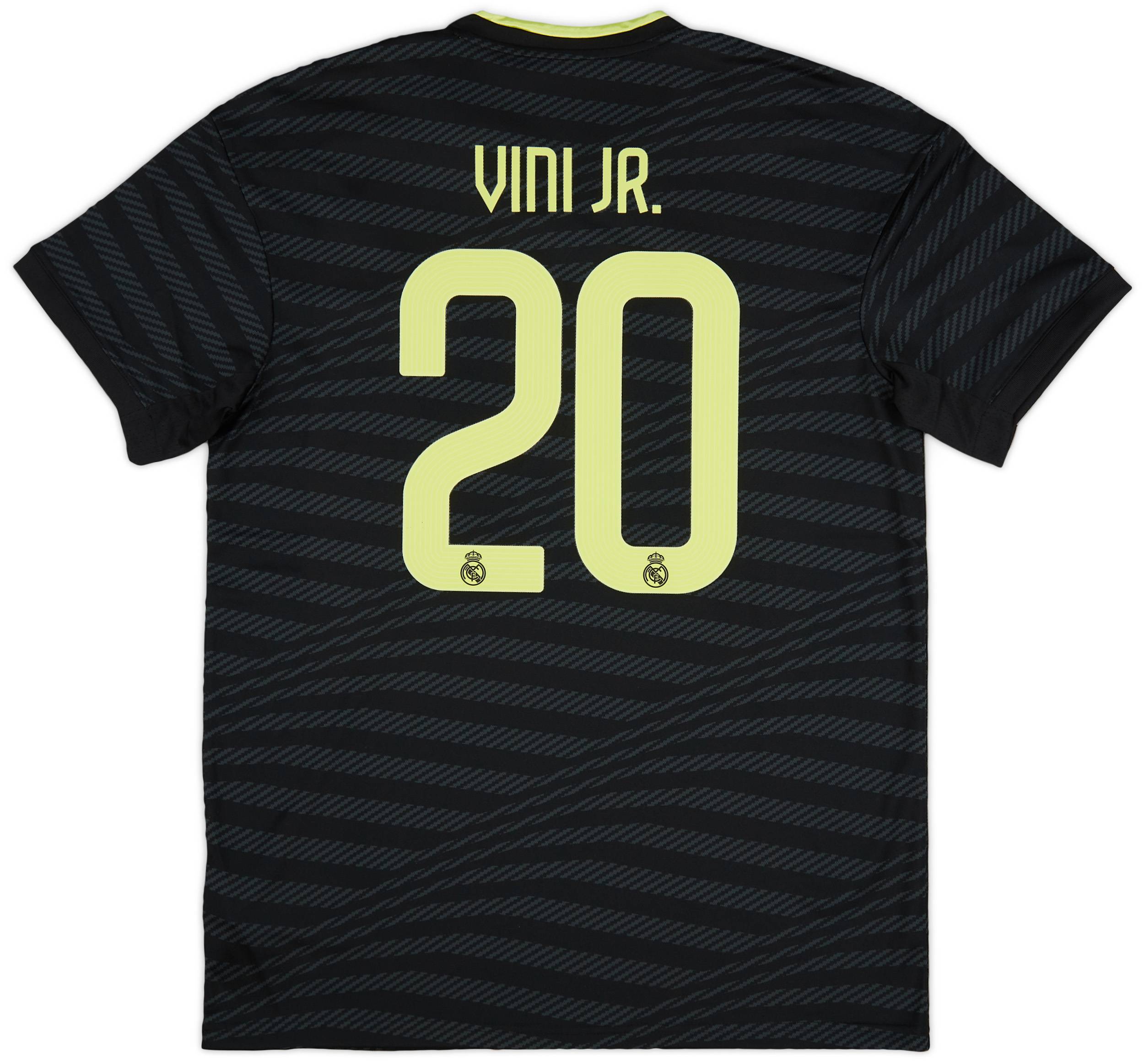 2022-23 Real Madrid Authentic Home Shirt Vini Jr. #20