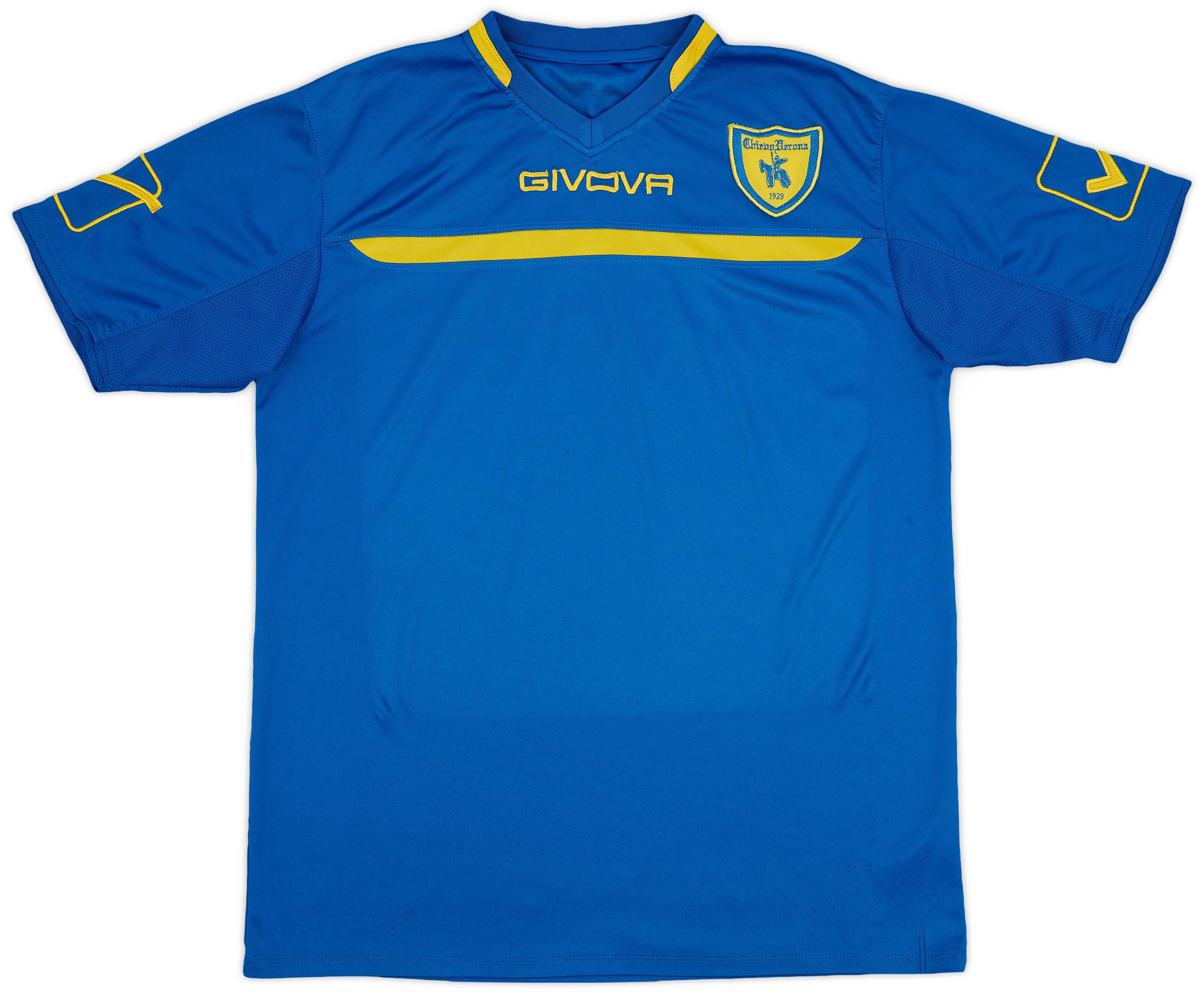 2009-10 Chievo Verona Givova Training Shirt - 8/10 - (L)