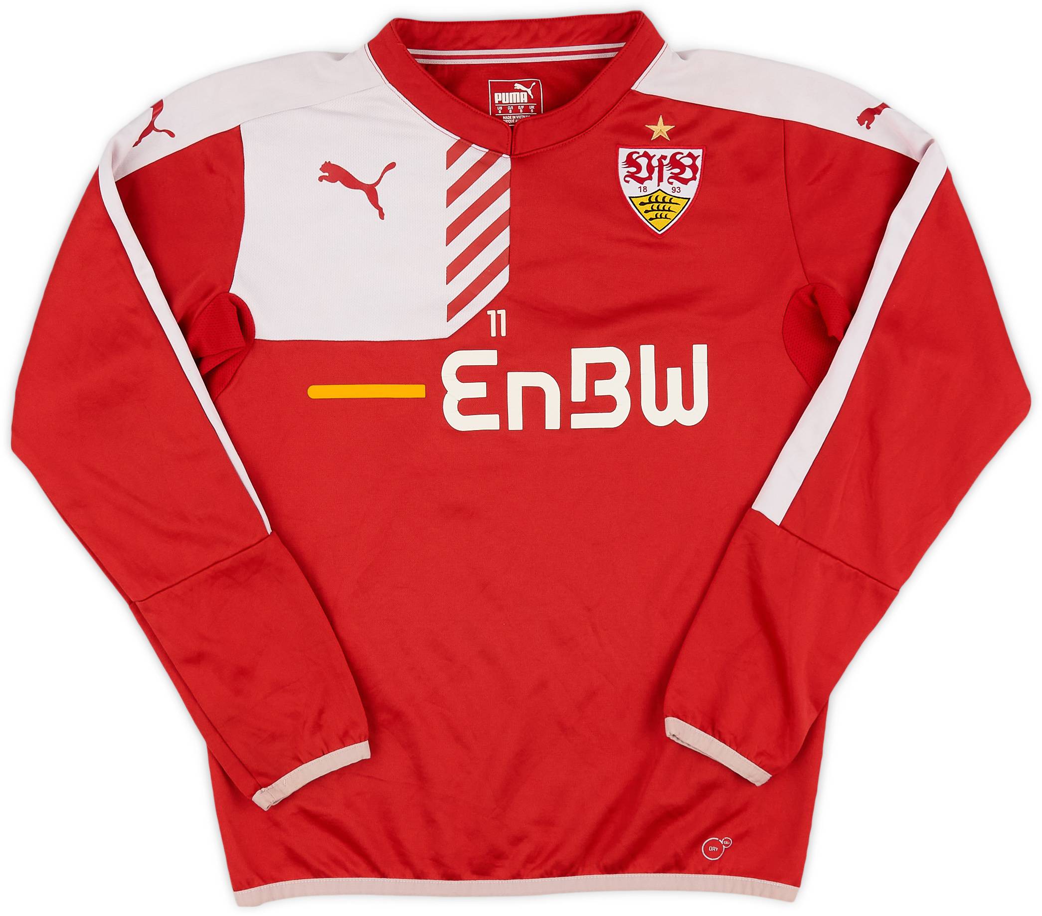 2011-12 Stuttgart Puma Player Issue Sweat Top #11 - 7/10 - (S)
