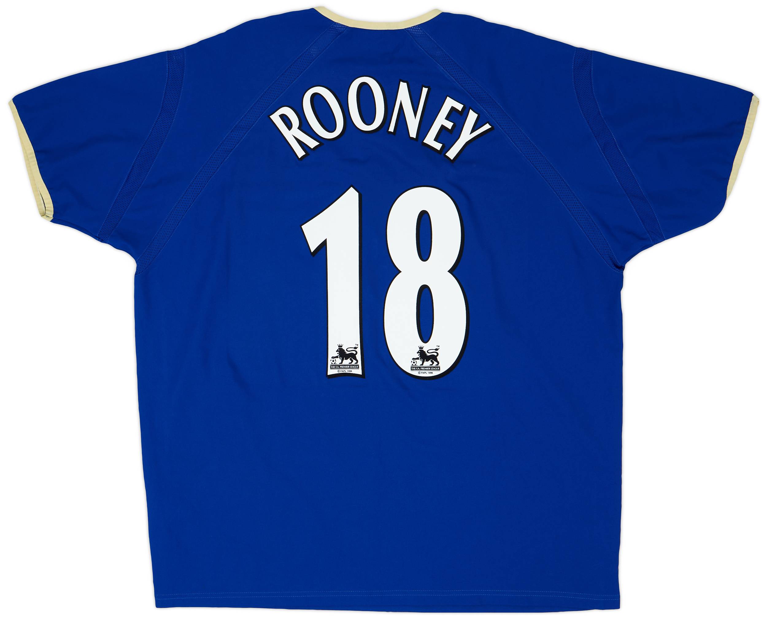 2003-04 Everton Home Shirt Rooney #18 - 7/10 - (XL)