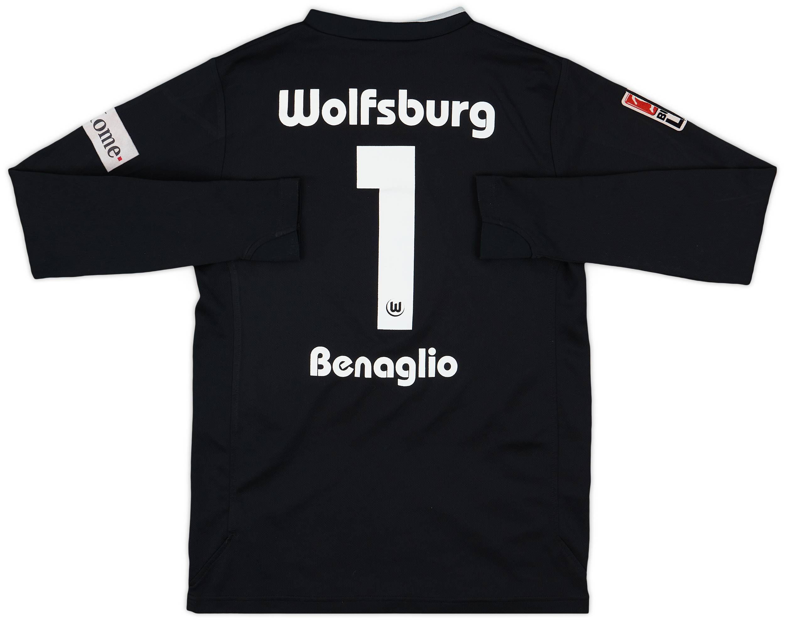2008-09 Wolfsburg GK Shirt Benaglio #1 - 8/10 - (XL.Boys)