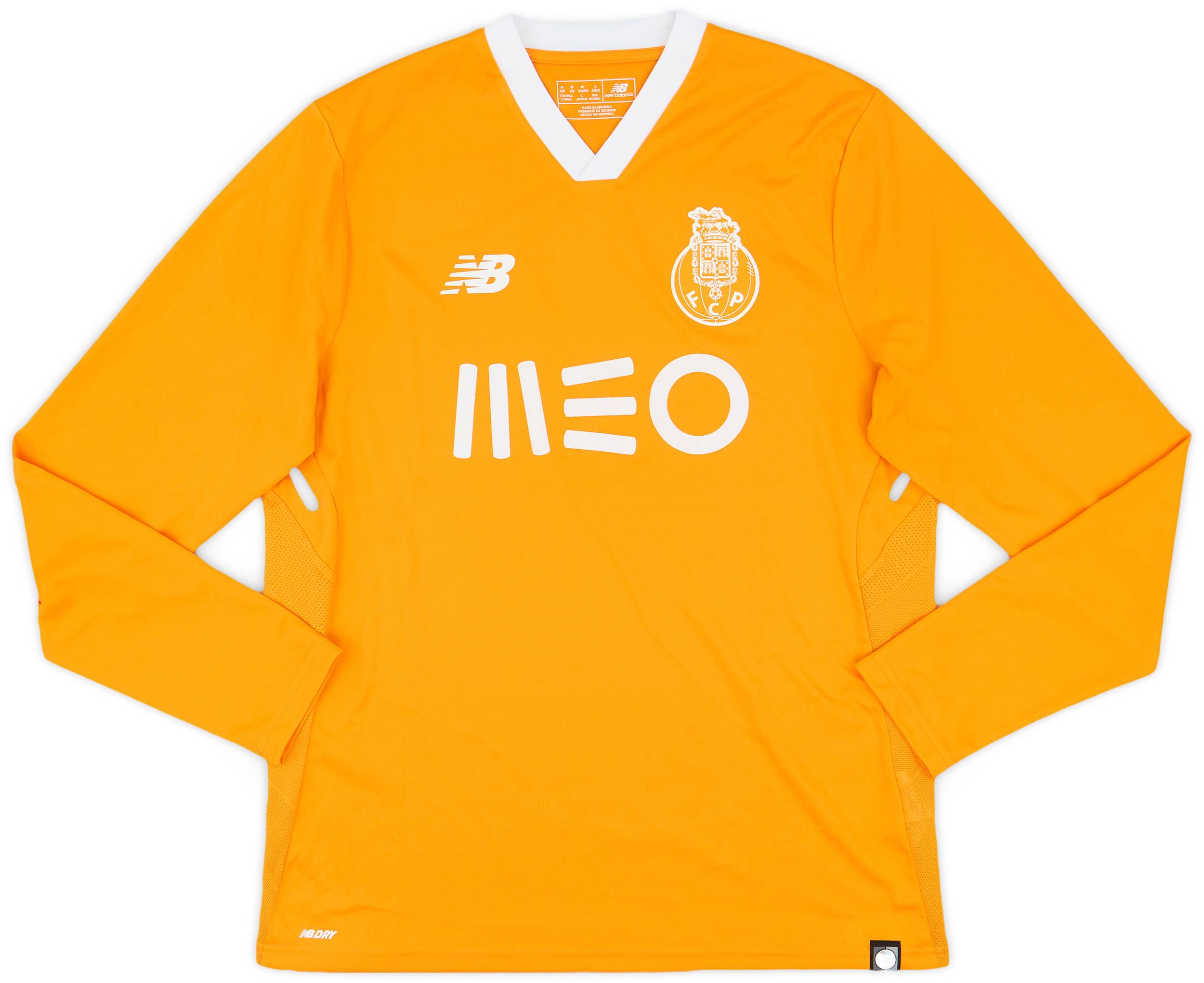 2017-18 Porto Away L/S Shirt - 9/10 - (M)