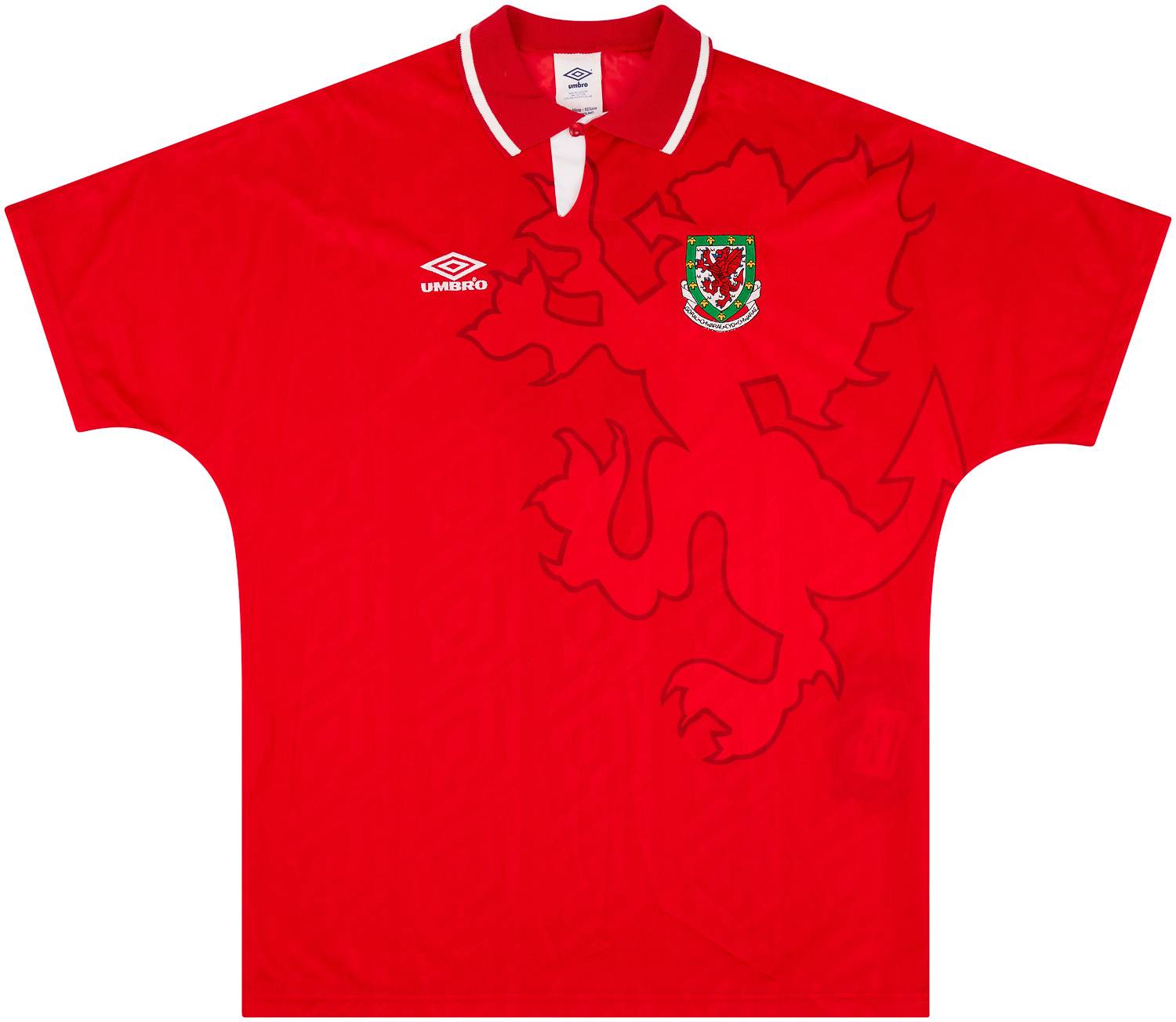 1992 Wales Match Issue Home Shirt #3 (v Ireland)