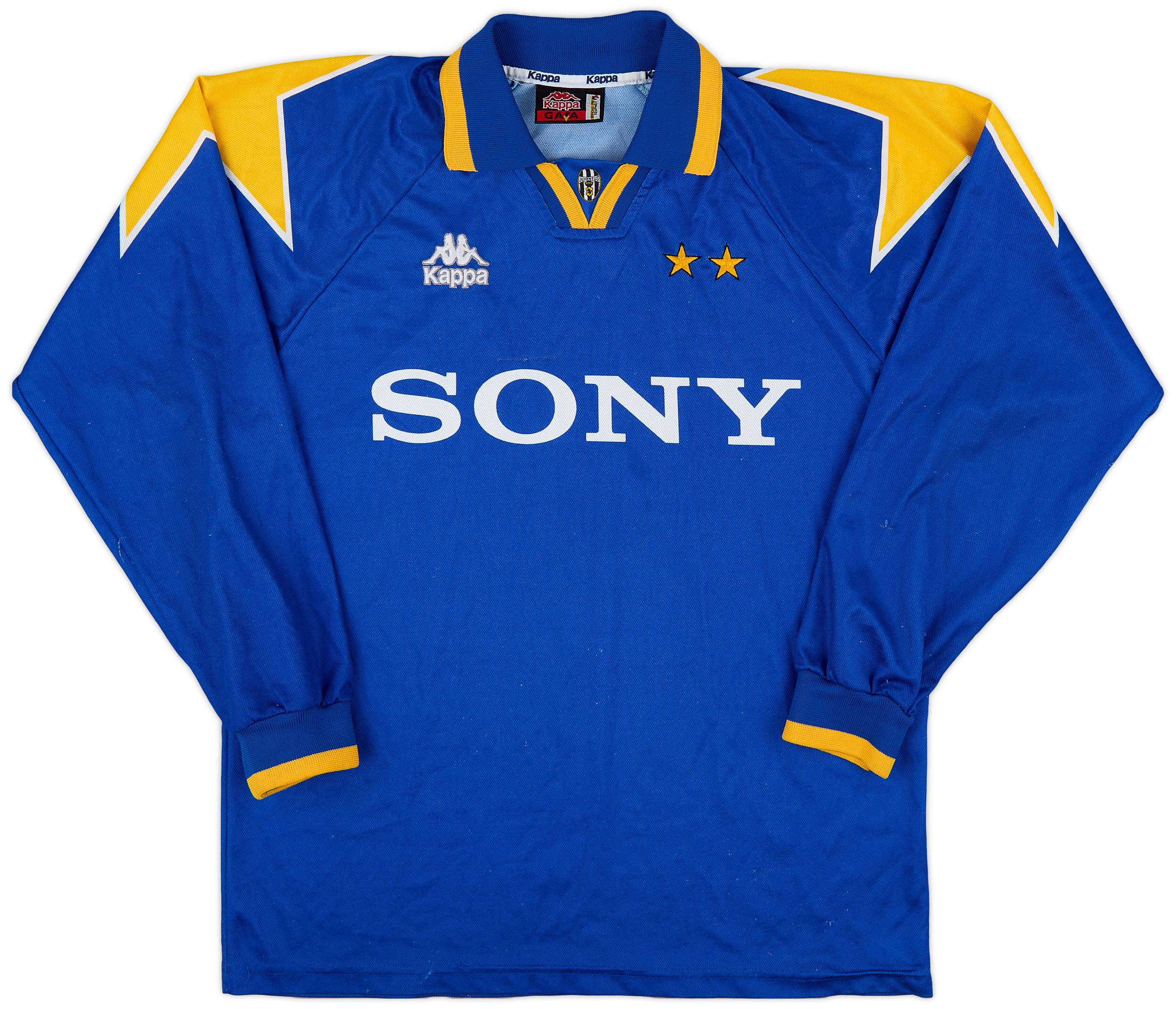 1995-96 Juventus Away L/S Shirt - 8/10 - (L)
