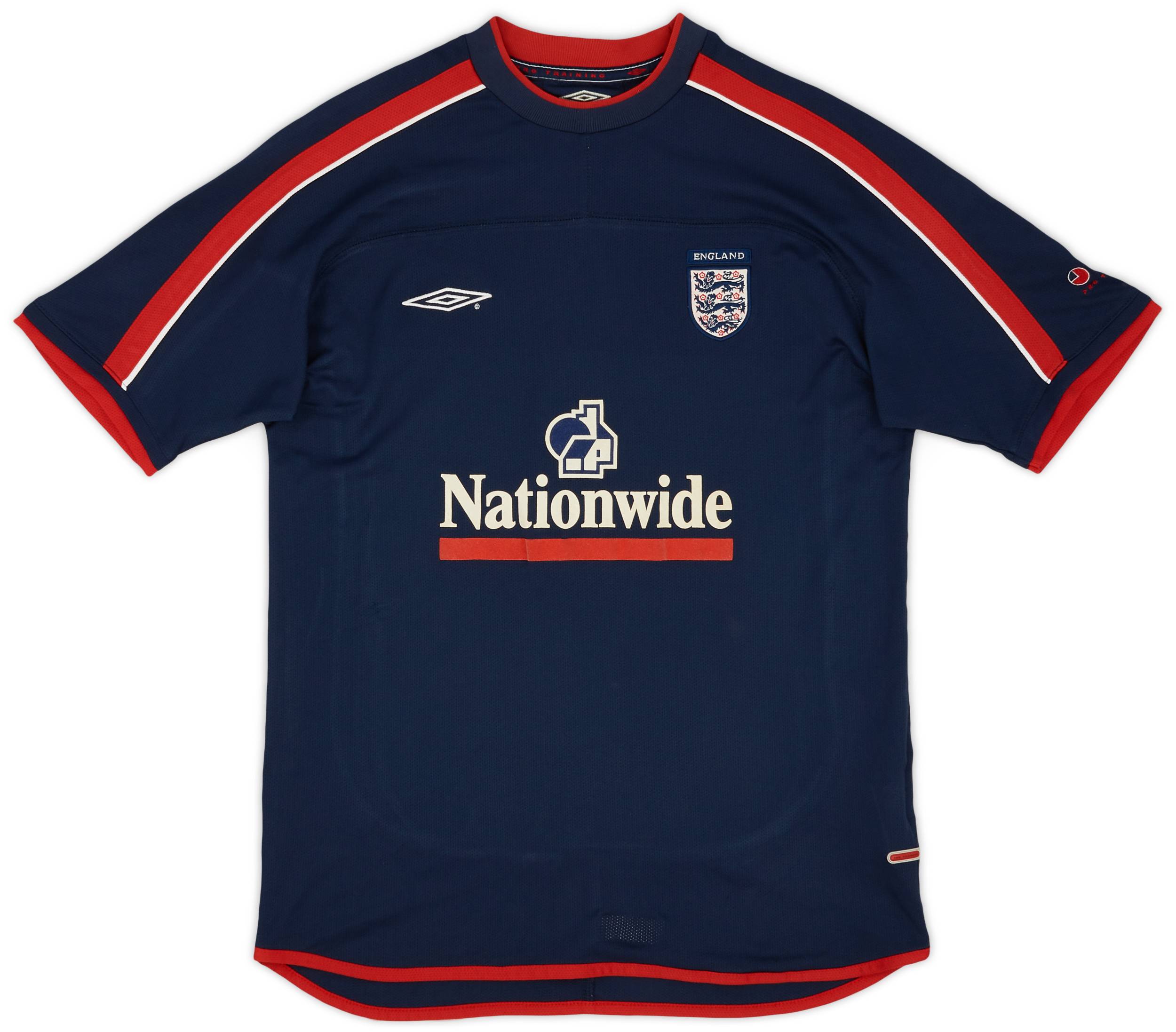 2001-2002 England Umbro Training Shirt - 6/10 - (L)