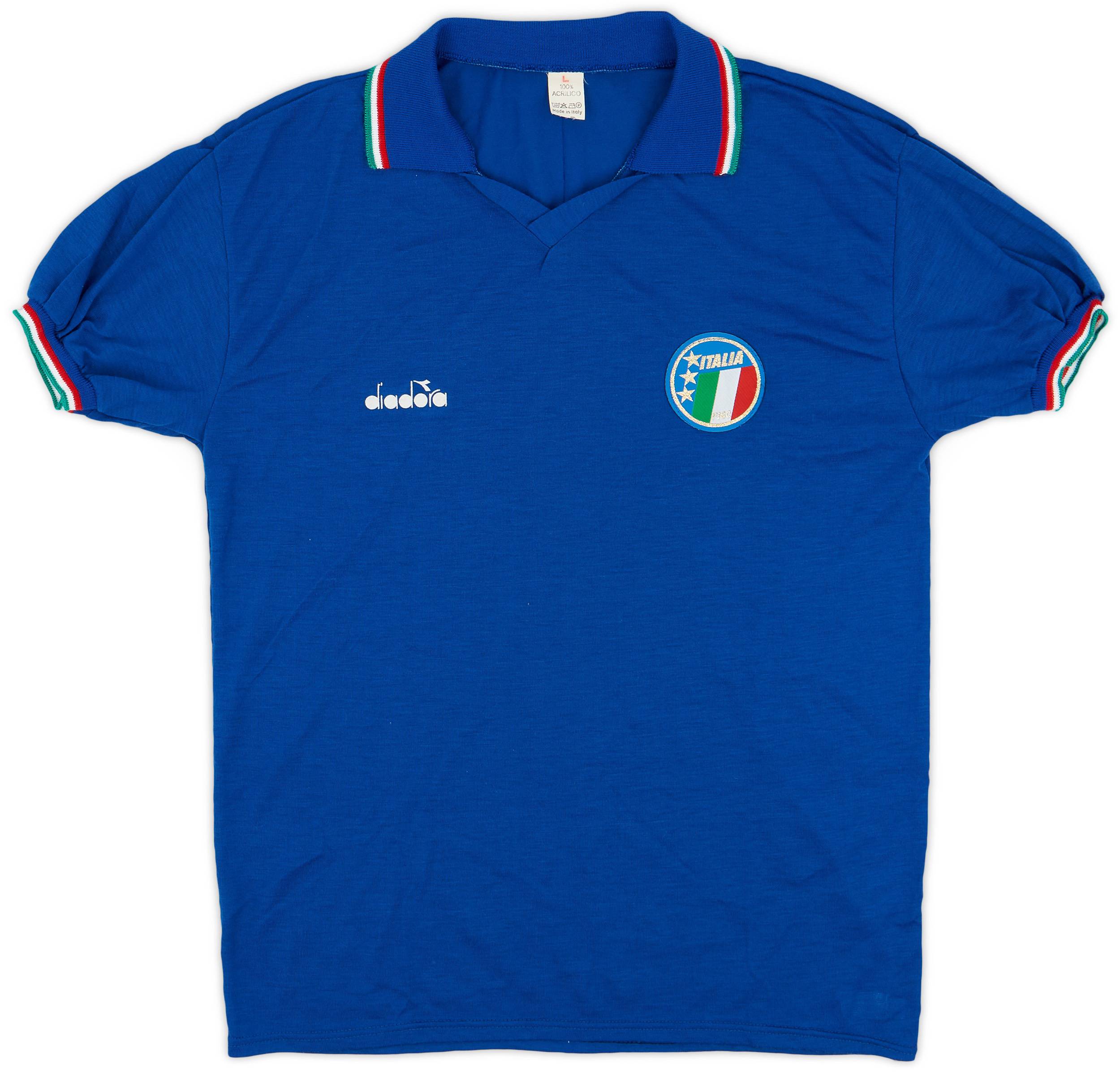 1986-88 Italy Home Shirt - 9/10 - (L)