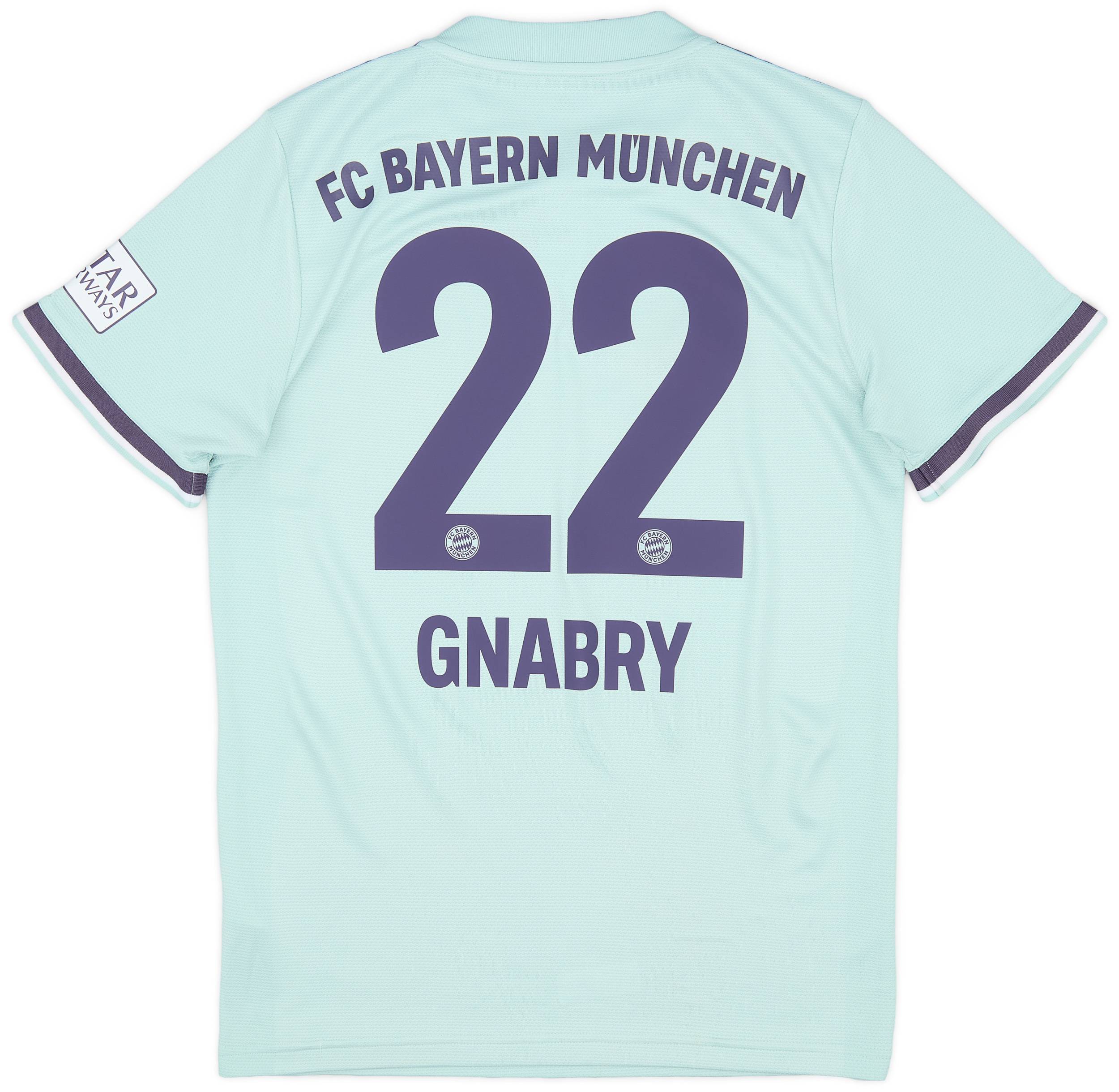 2018-19 Bayern Munich Away Shirt Gnabry #22 - 9/10 - (S)
