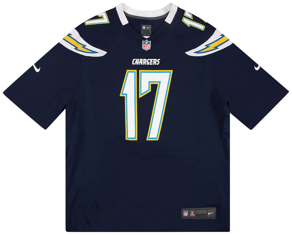2012-16 San Diego Chargers Rivers #17 Nike Game Jersey (Home) XXL