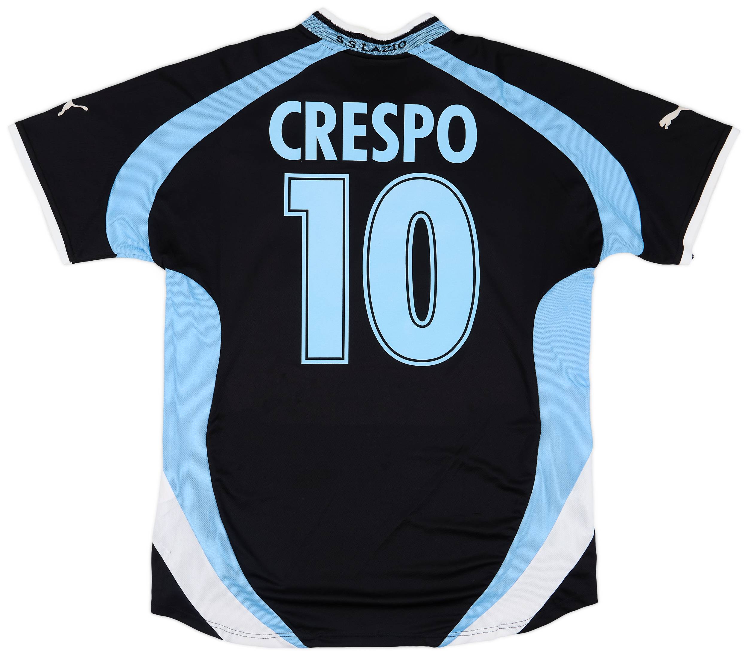 2000-01 Lazio Away Shirt Crespo #10 - 7/10 - (L)
