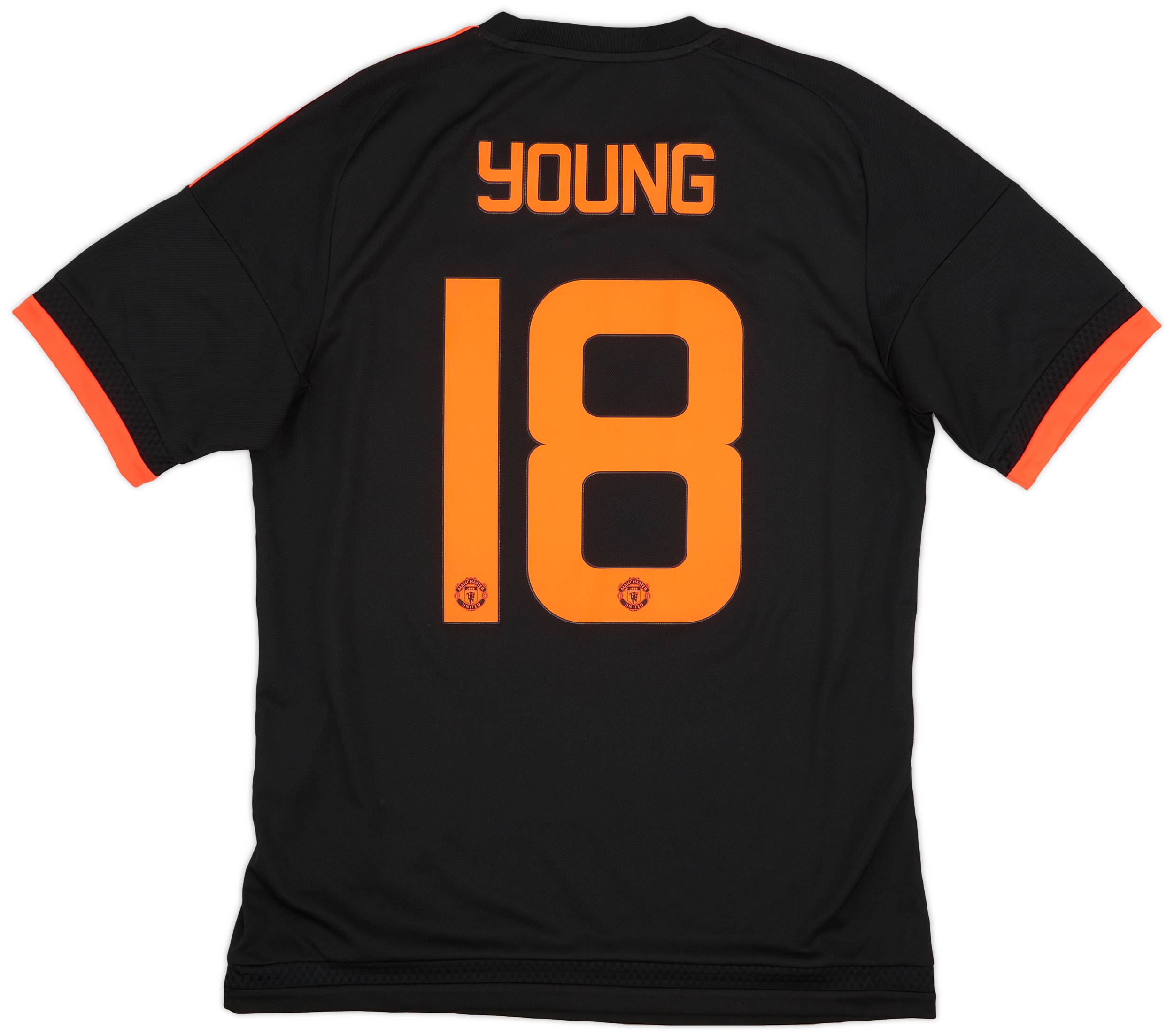 2015-16 Manchester United Third Shirt Young #18 - 9/10 - (M)