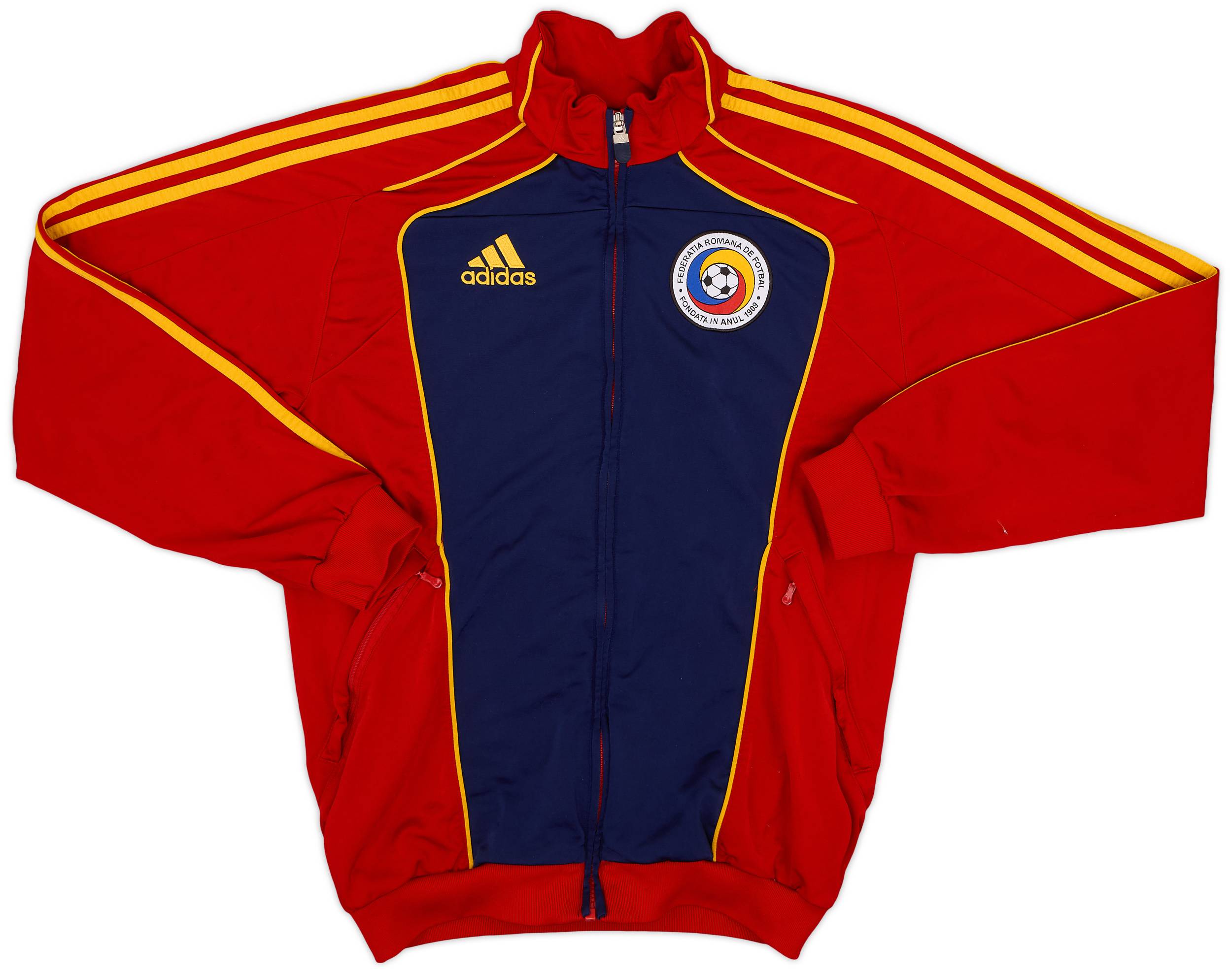 2010-11 Romania adidas Track Jacket - 9/10 - (XL.Boys)