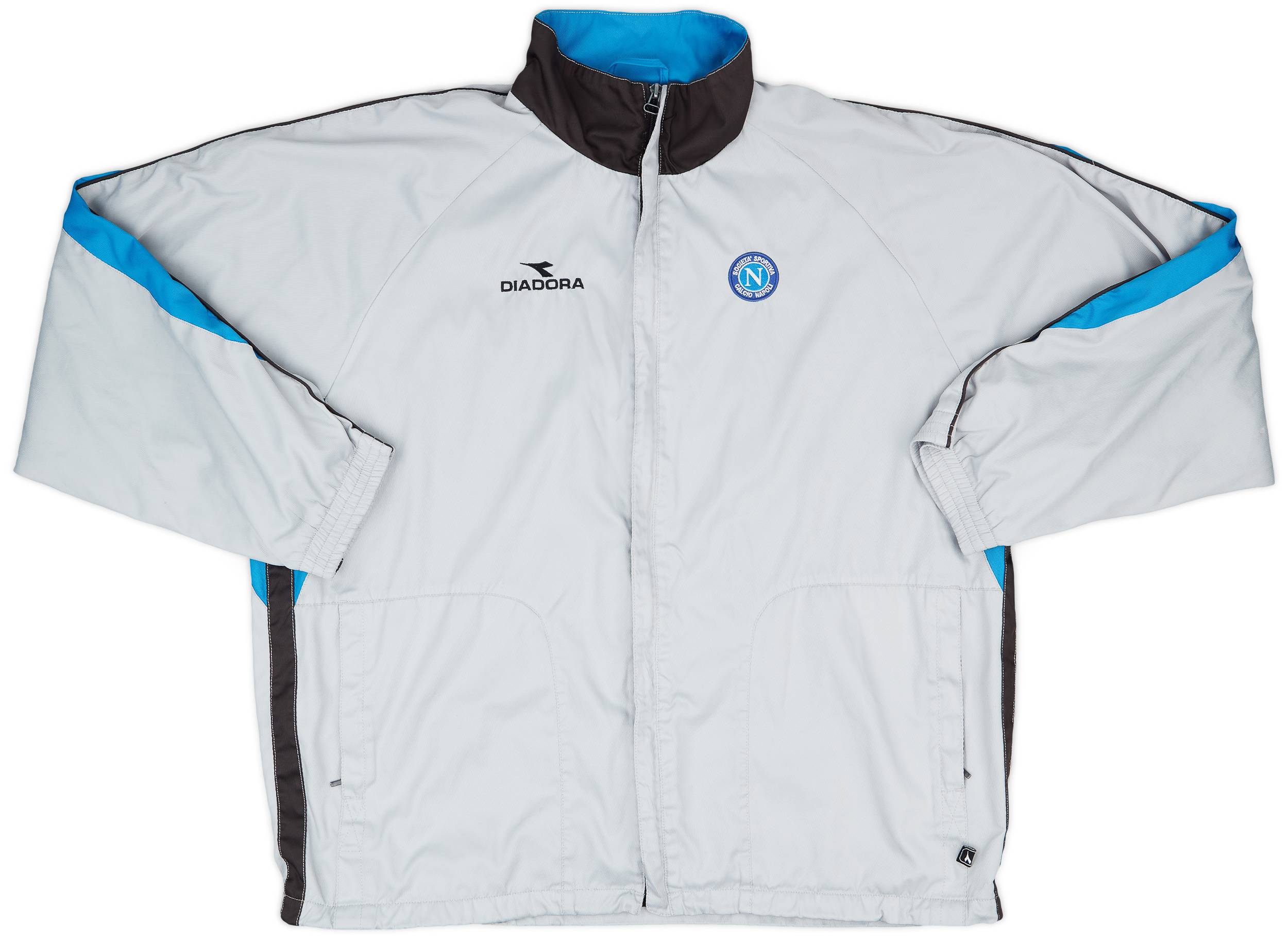 2002-03 Napoli Diadora Track Jacket - 7/10 - (XL)
